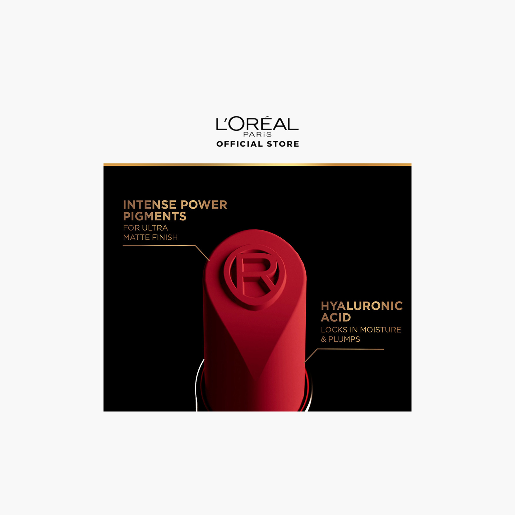 أحمر شفاه مطفي كثيف كلر ريتش من لوريال باريس-beautyandpersonalcare-makeup-lips-lipsticks-image-3
