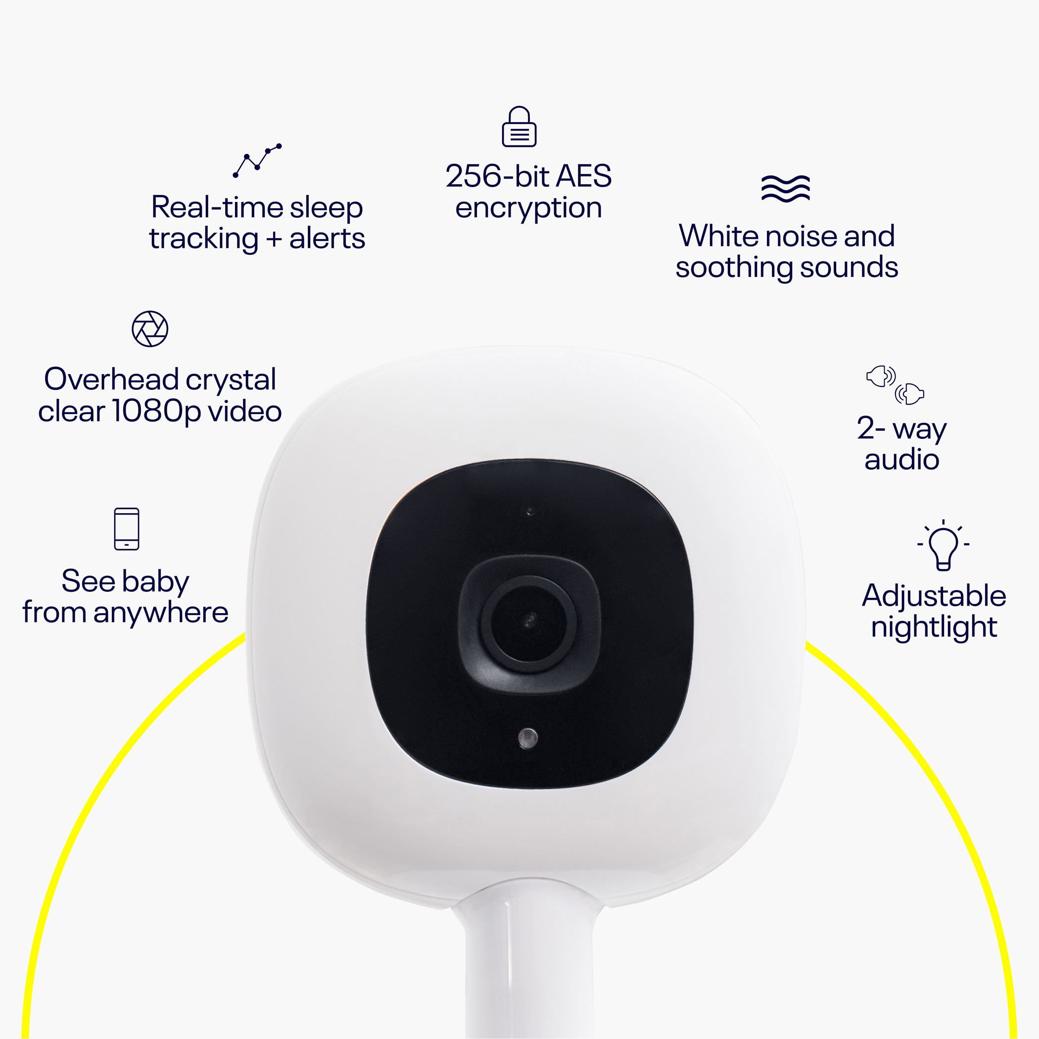 Nanit Pro Baby Monitor with Wall Mount-baby-healthandsafety-babymonitors-image-3