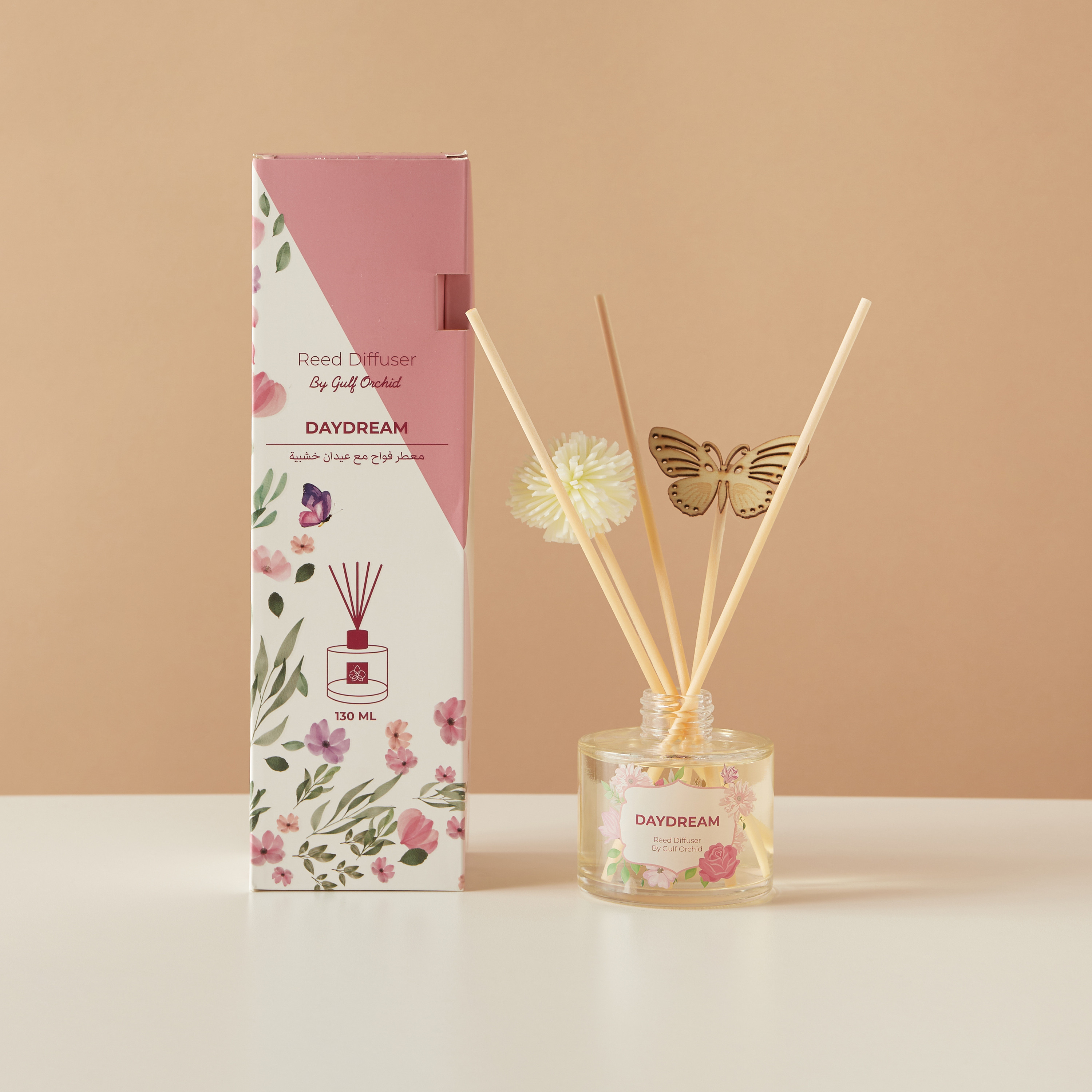 Gulf Orchid Daydream Reed Diffuser - 130 ml-household-homefragrance-reeddiffusers-image-1