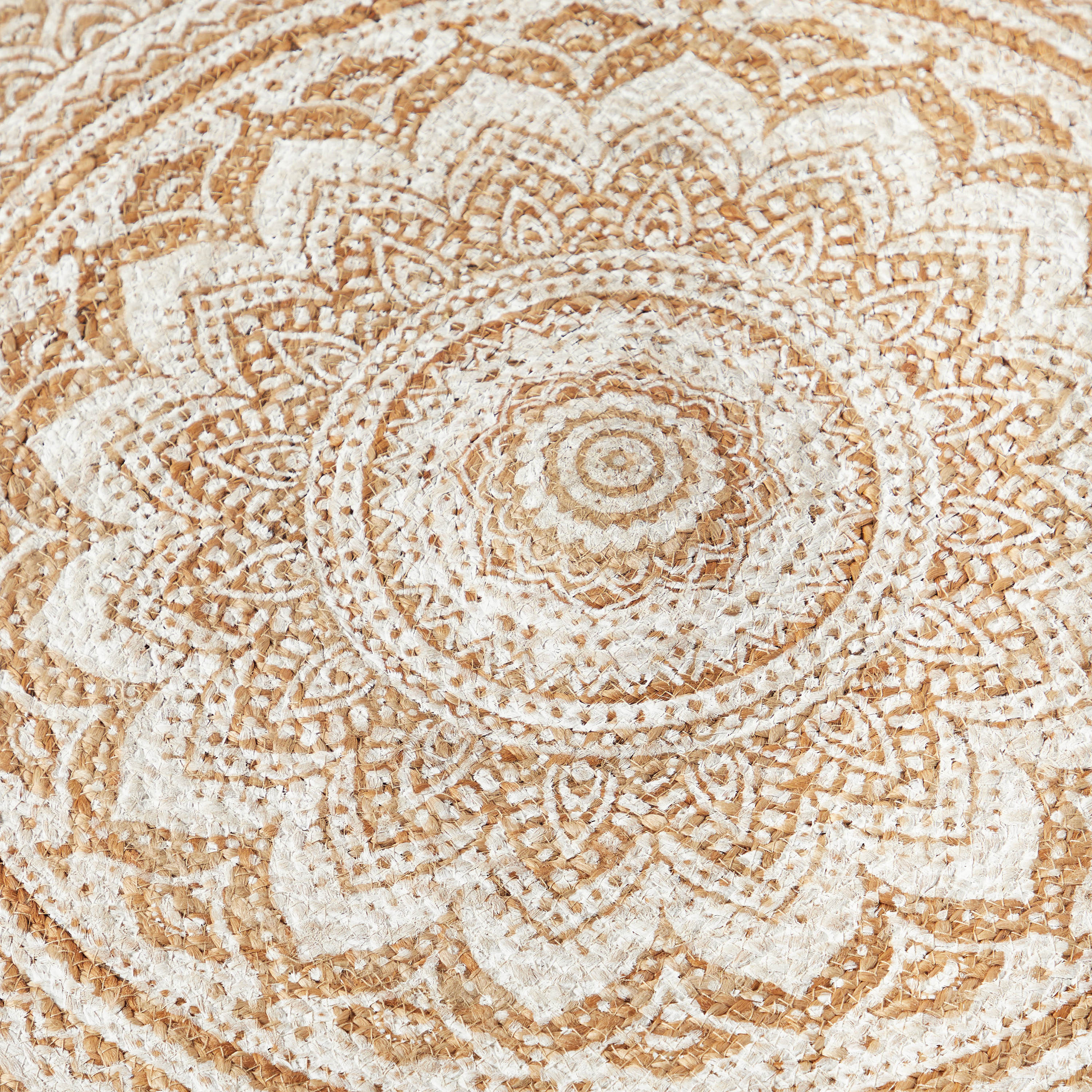 Jute Round Rug - 90 cms-household-rugsandcarpets-rugs-image-3