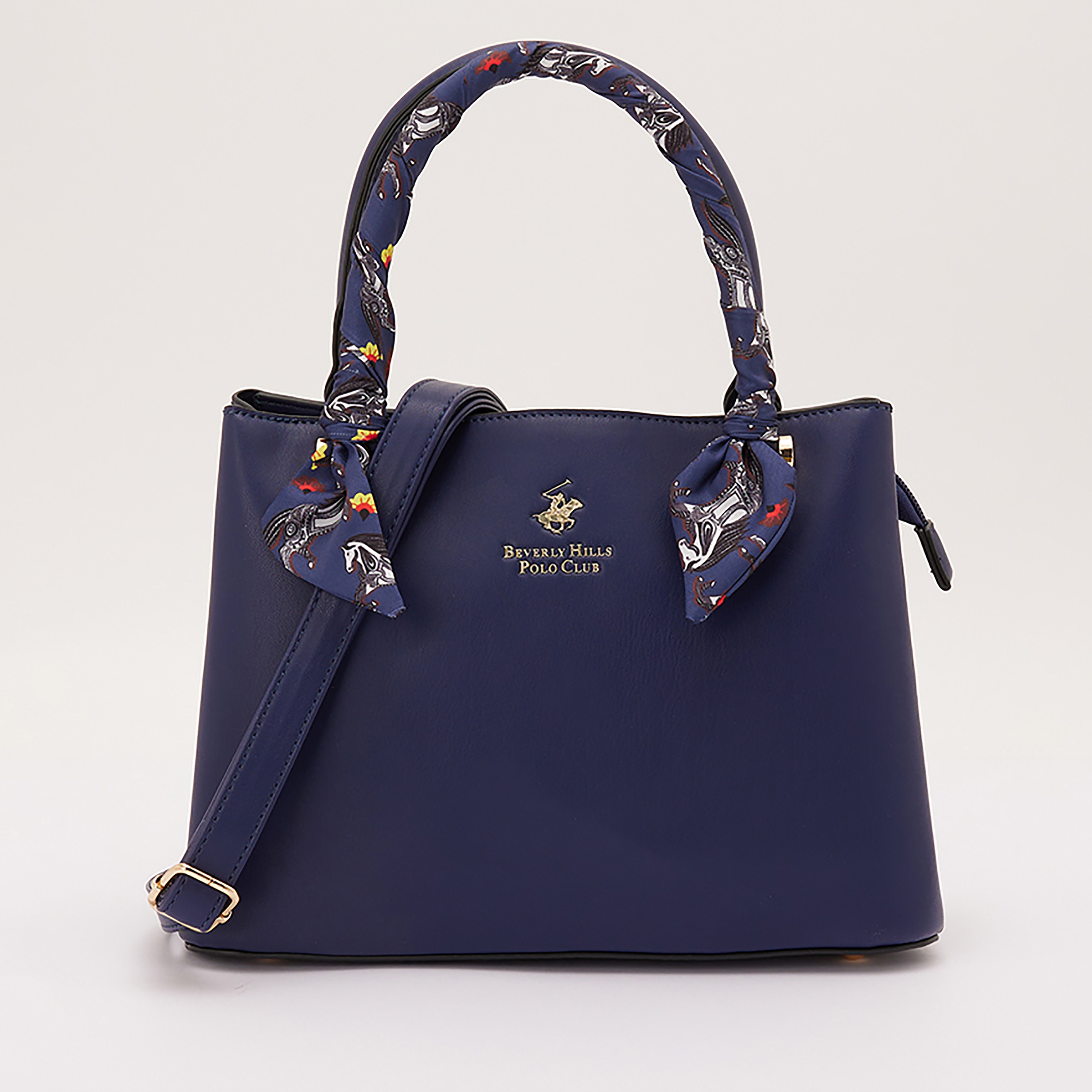 BEVERLY HILLS POLO CLUB 巾着型バッグ BH4001 NAVY BEVERLY HILLS POLO CLUB 巾着型バッグ BH4001 NAVY