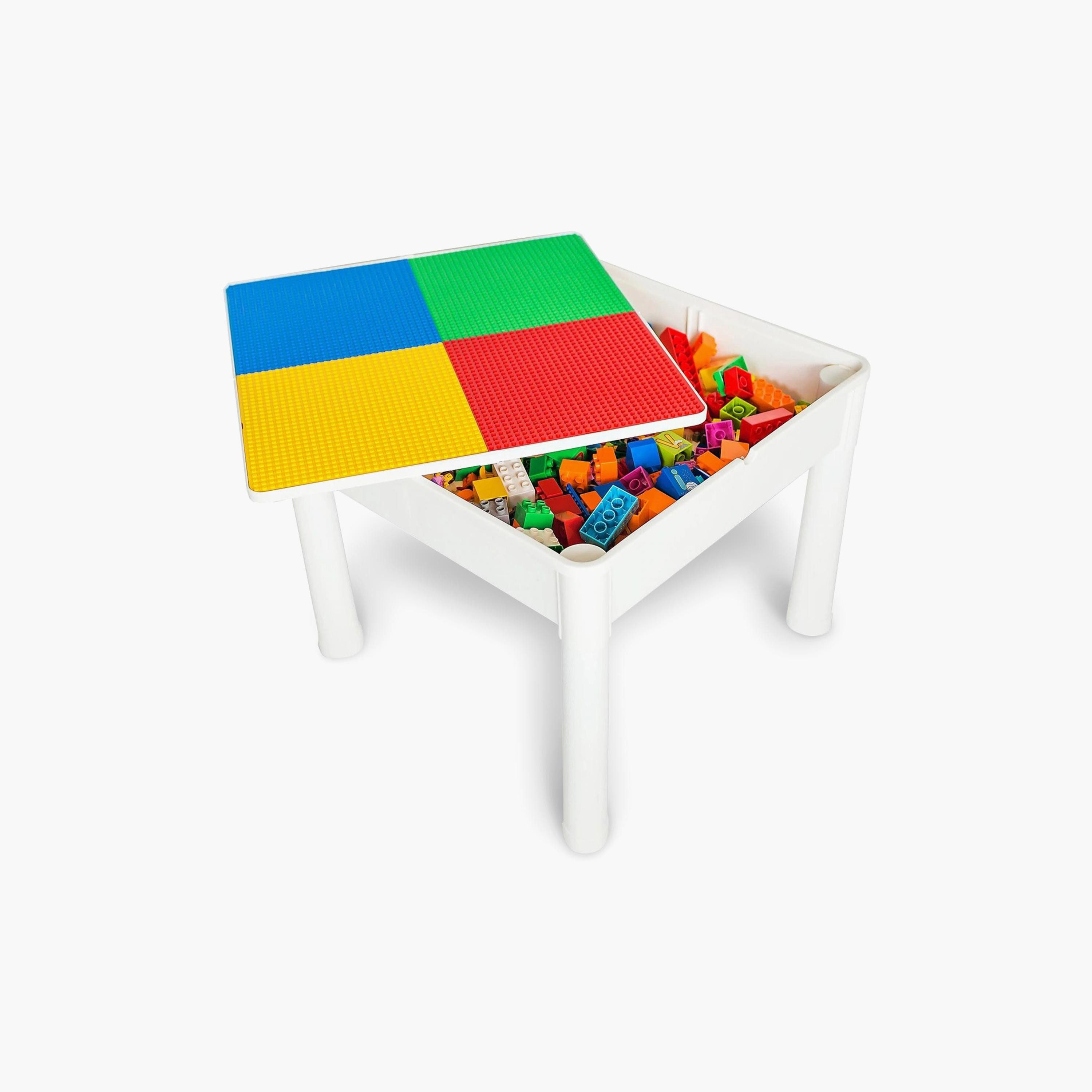 Little Story 4-in-1 Activity and Block Table with 50 Blocks-toys-buildingblocks-blocks-image-1
