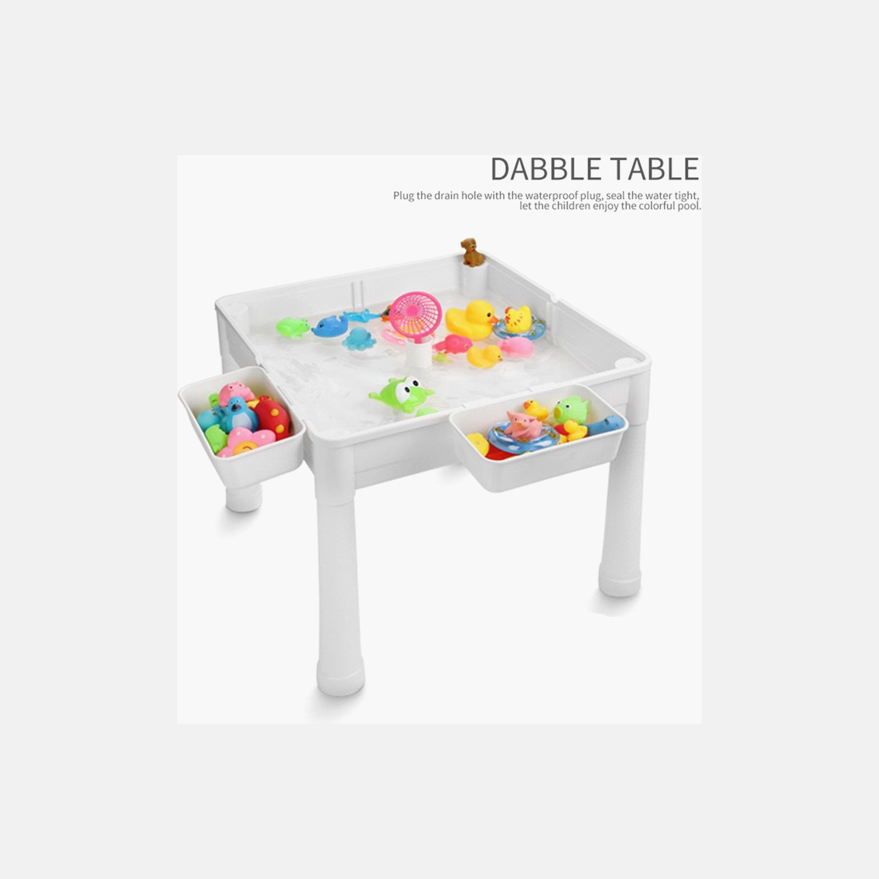 Little Story 4-in-1 Activity and Block Table with 50 Blocks-toys-buildingblocks-blocks-image-3
