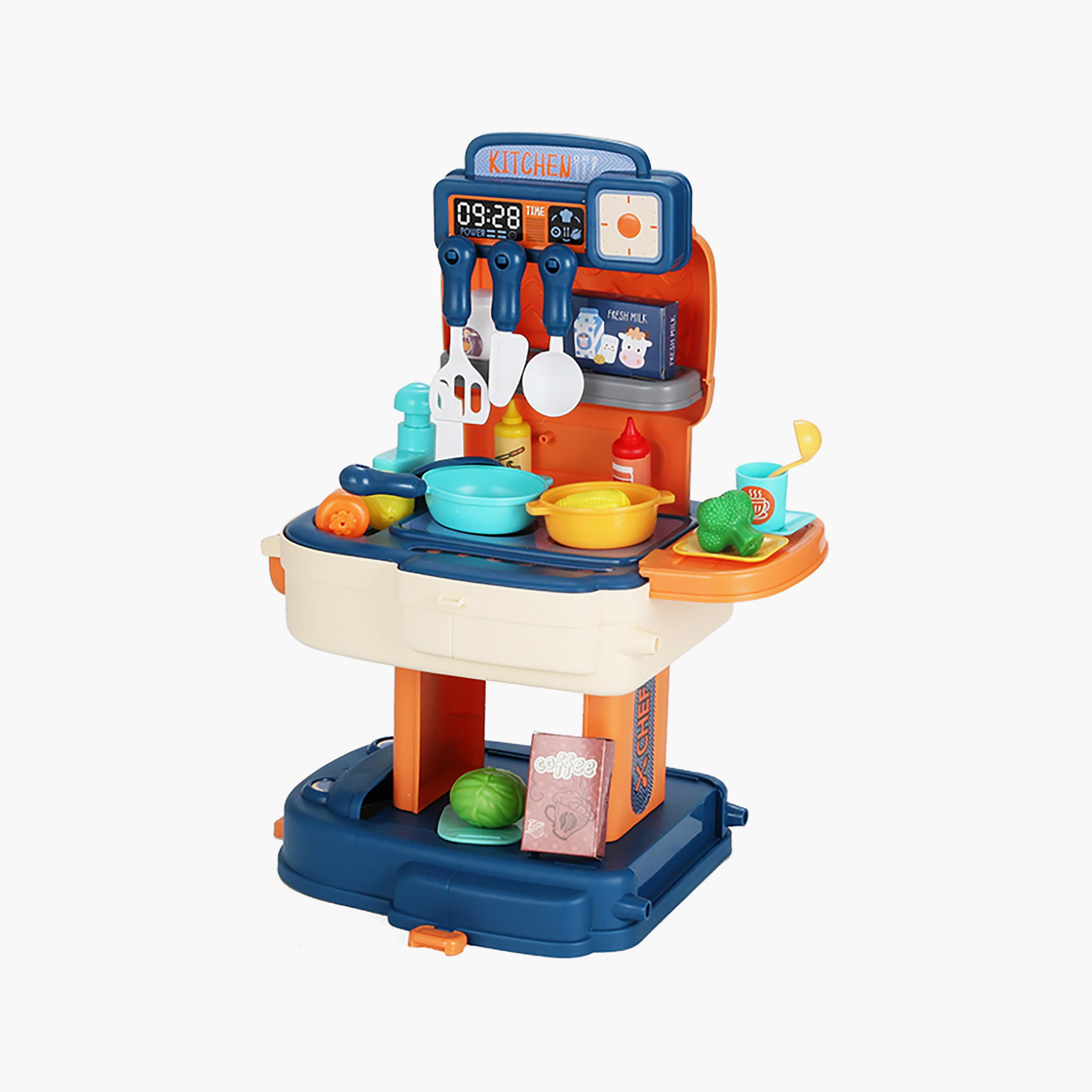 Little Story 34-Piece Kitchen Playset in Backpack-toys-roleplay-kitchensets-image-1