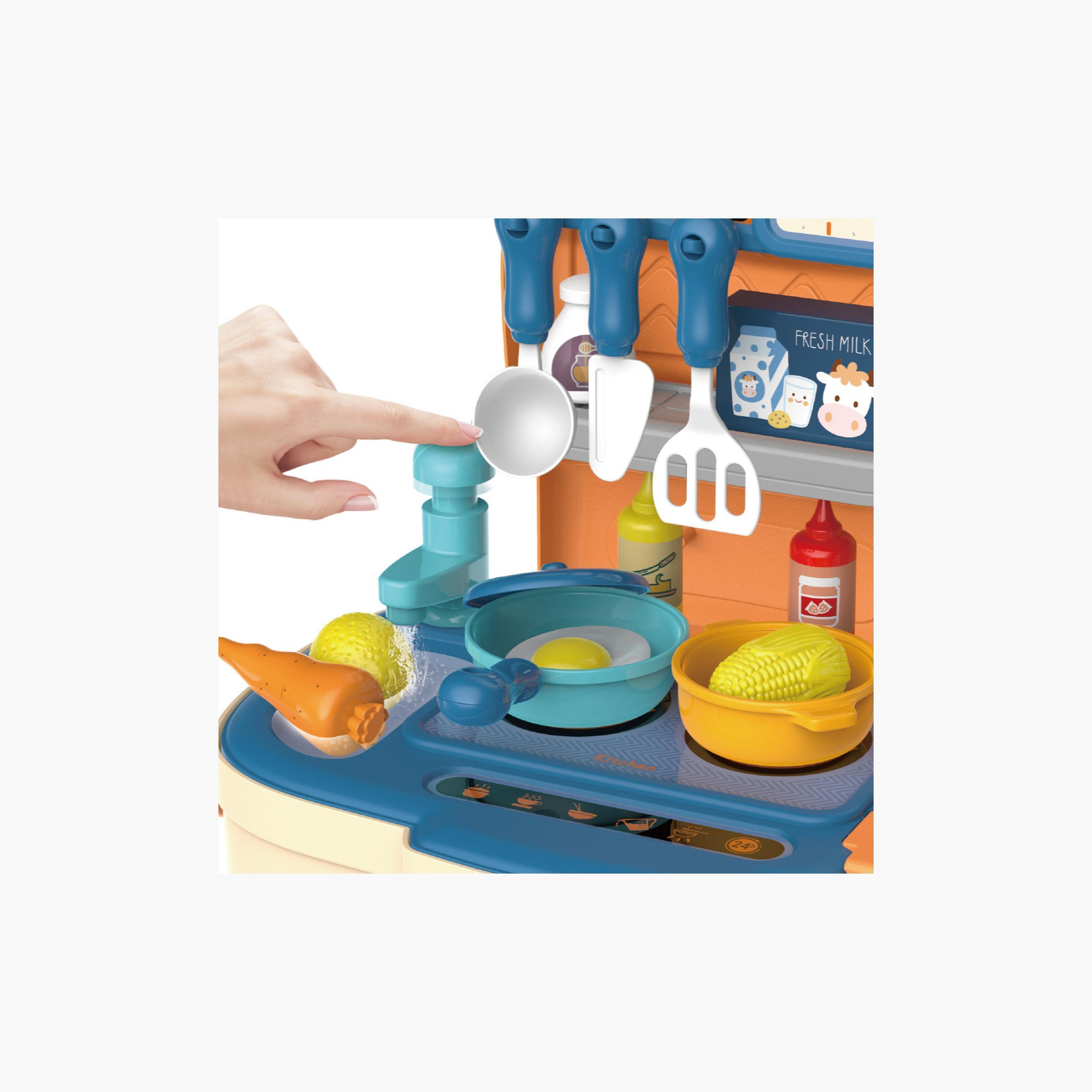 Little Story 34-Piece Kitchen Playset in Backpack-toys-roleplay-kitchensets-image-3