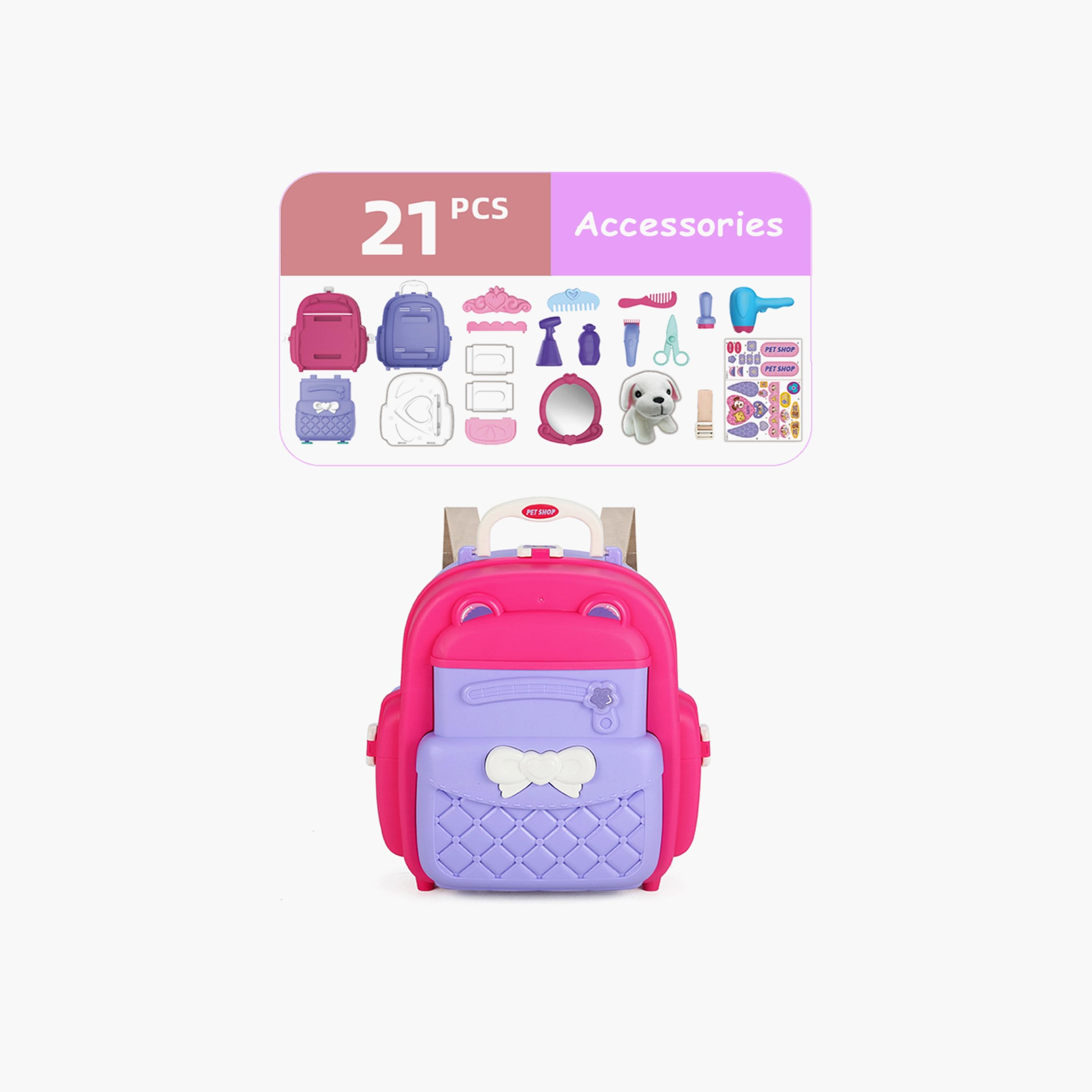 Little Story 21-Piece Animal Care Playset in Backpack-toys-roleplay-petcareplaysets-image-4
