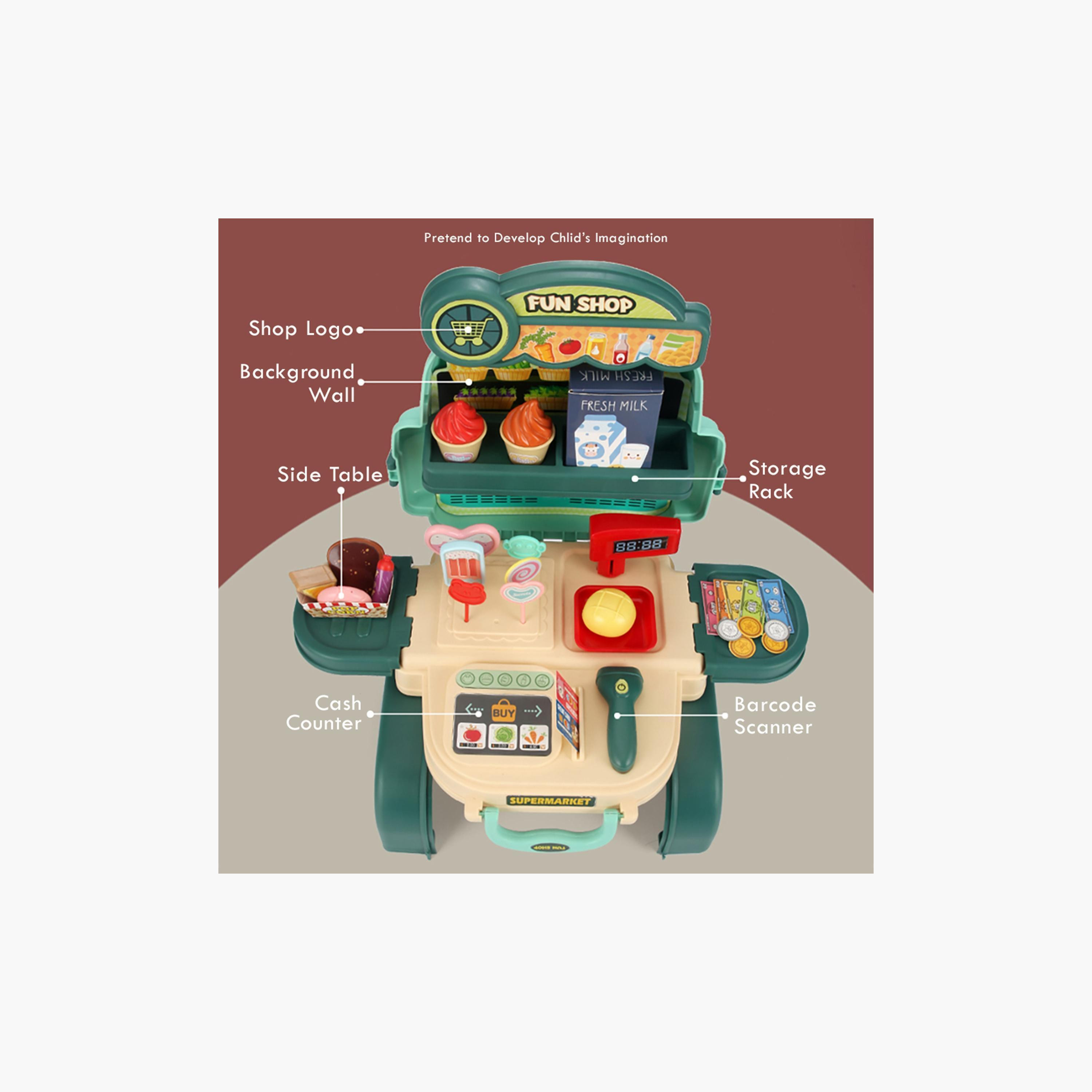 Little Story 36-Piece Supermarket Toy Set-toys-dollsandplaysets-dollhouses-image-2