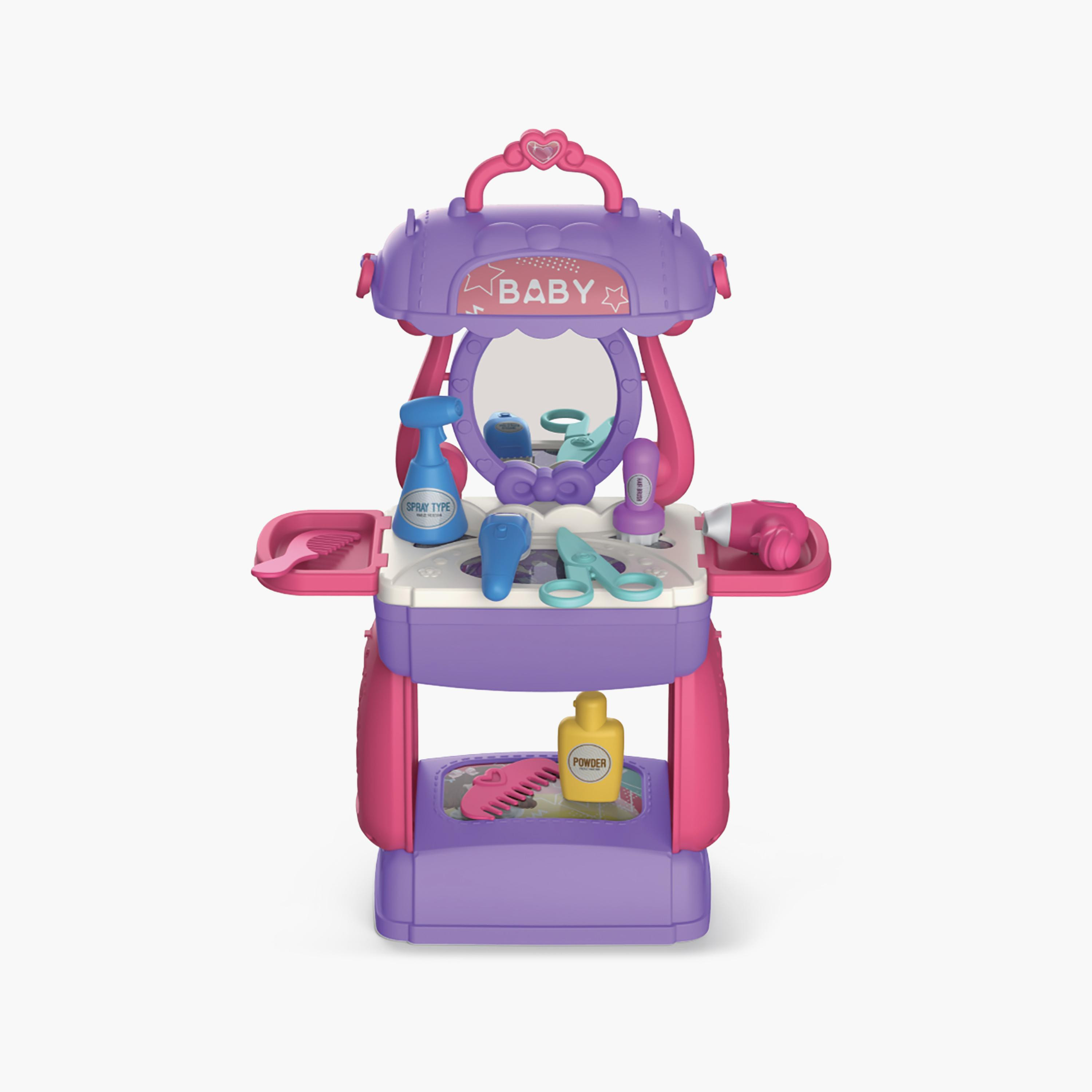 مجموعة ألعاب بيوتي ستيشن من ليتل ستوري-toys-roleplay-makeupandcosmeticsets-image-1