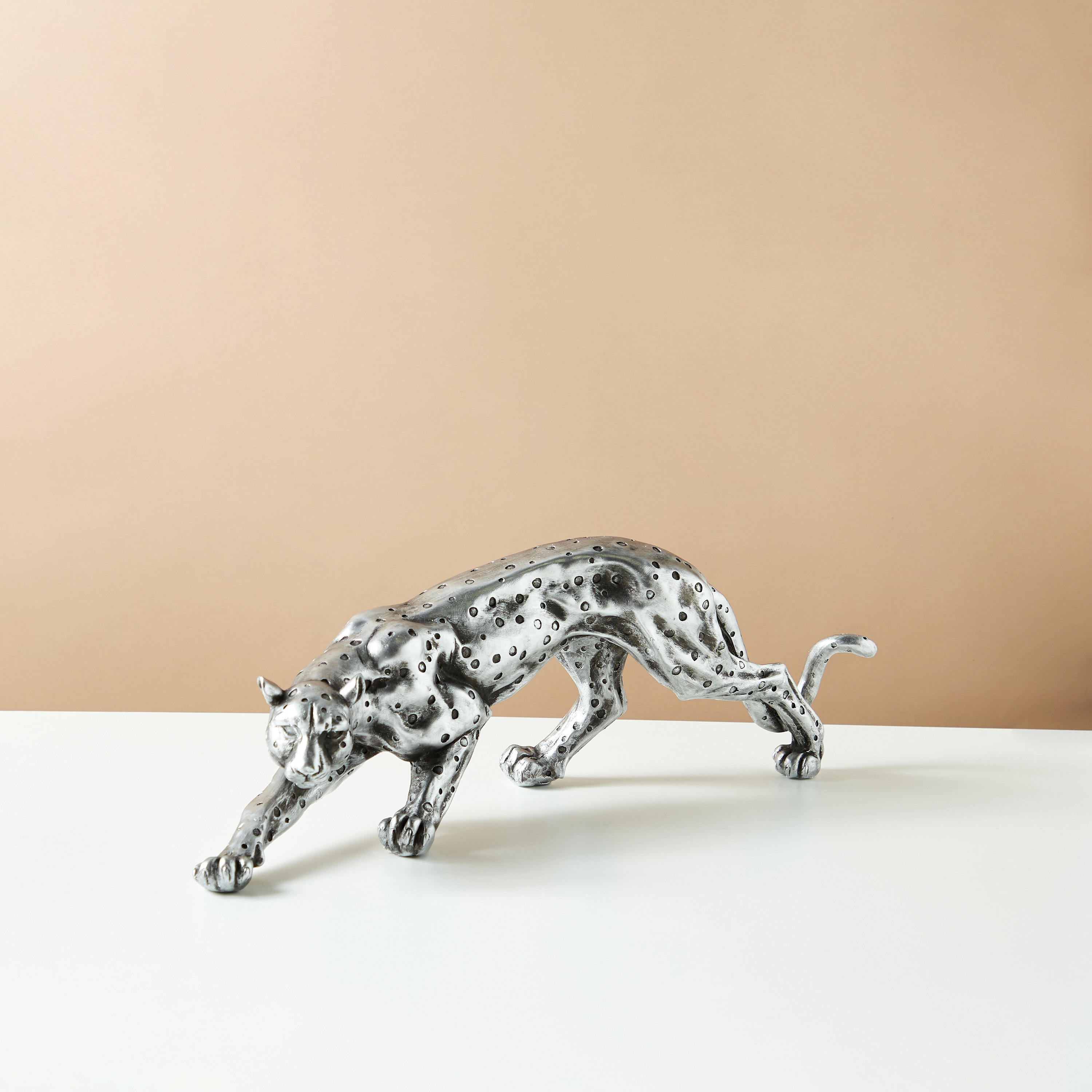 Decorative Leopard Figurine - 56x15x18 cms-household-decor-decorativeobjectsandsculptures-image-2
