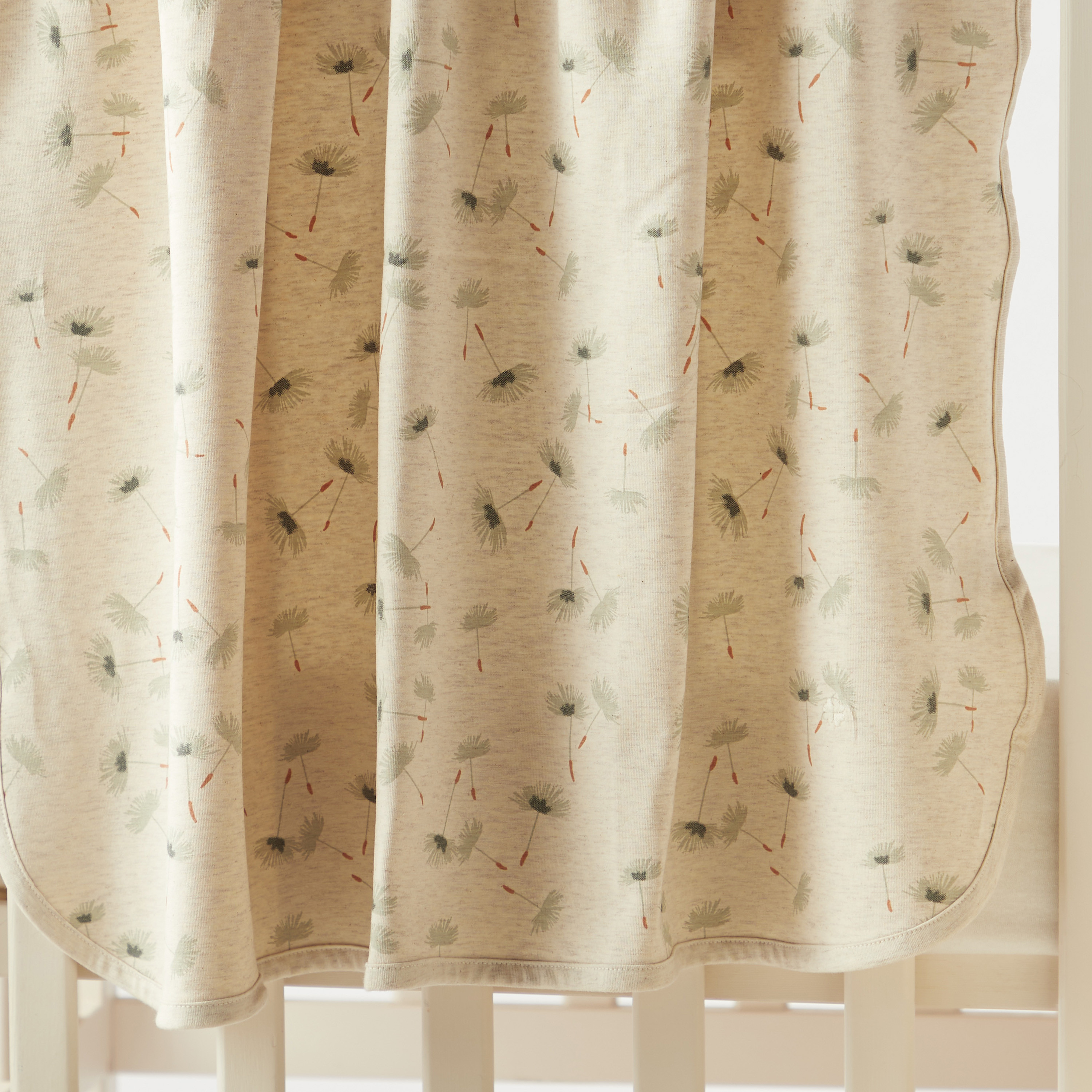 Juniors All-Over Floral Print Receiving Blanket - 70x70 cm-baby-nursery-blanketsandswaddles-receivingblankets-image-2
