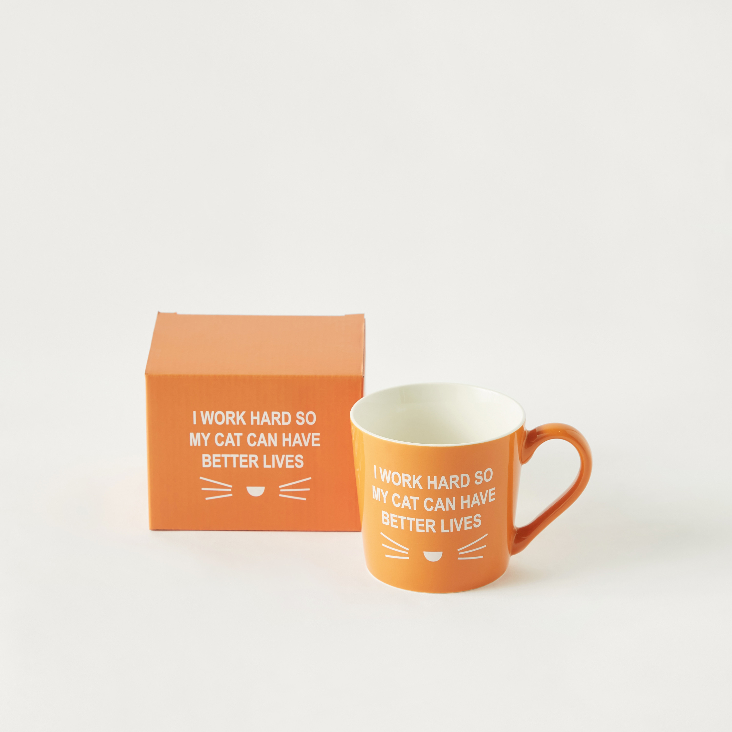 Slogan Print Bone China Mug - 360 ml-household-dining-teaandcoffee-mugsandcups-image-2