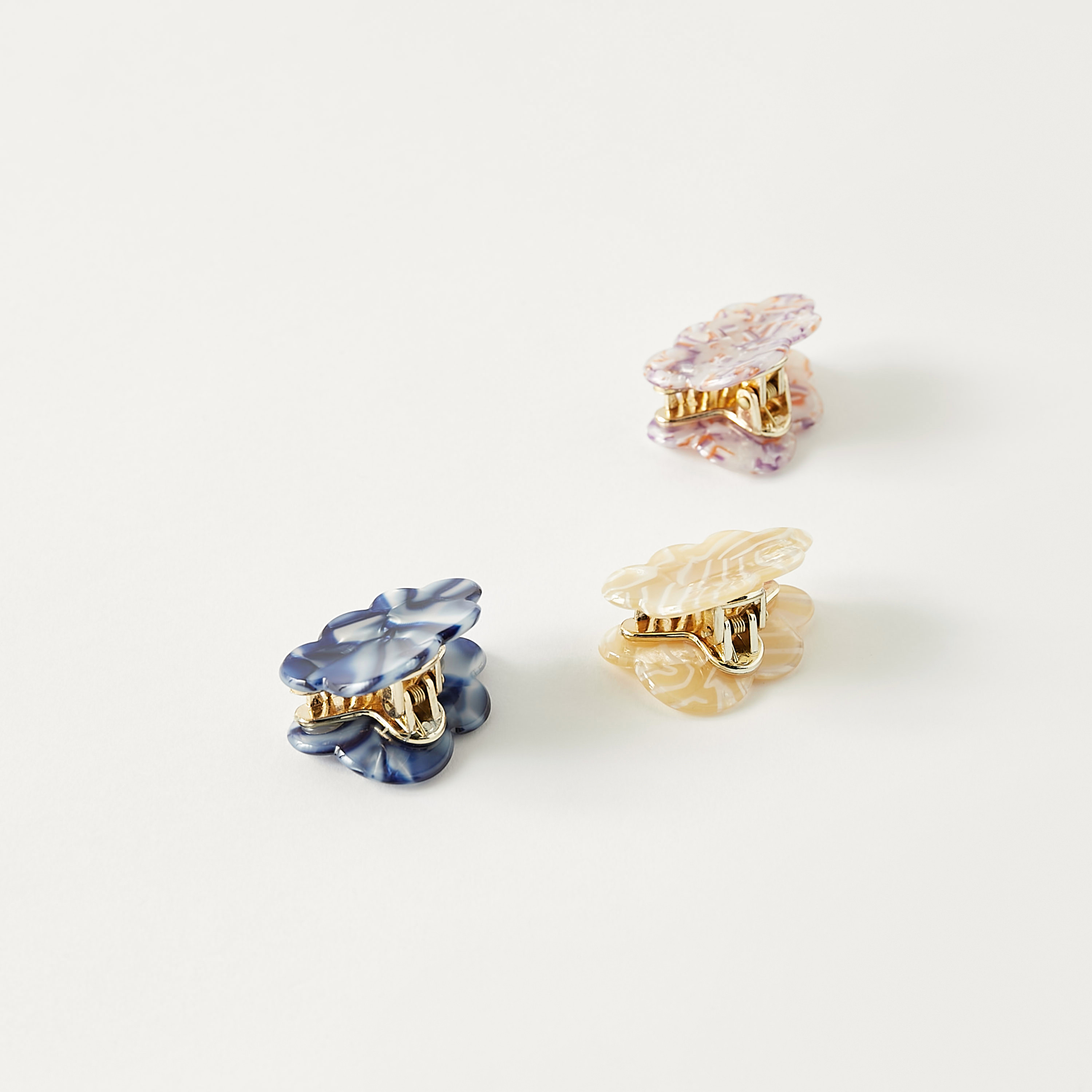 Printed Hair Clamp - Set of 3-women-hairaccessories-clamps-image-2