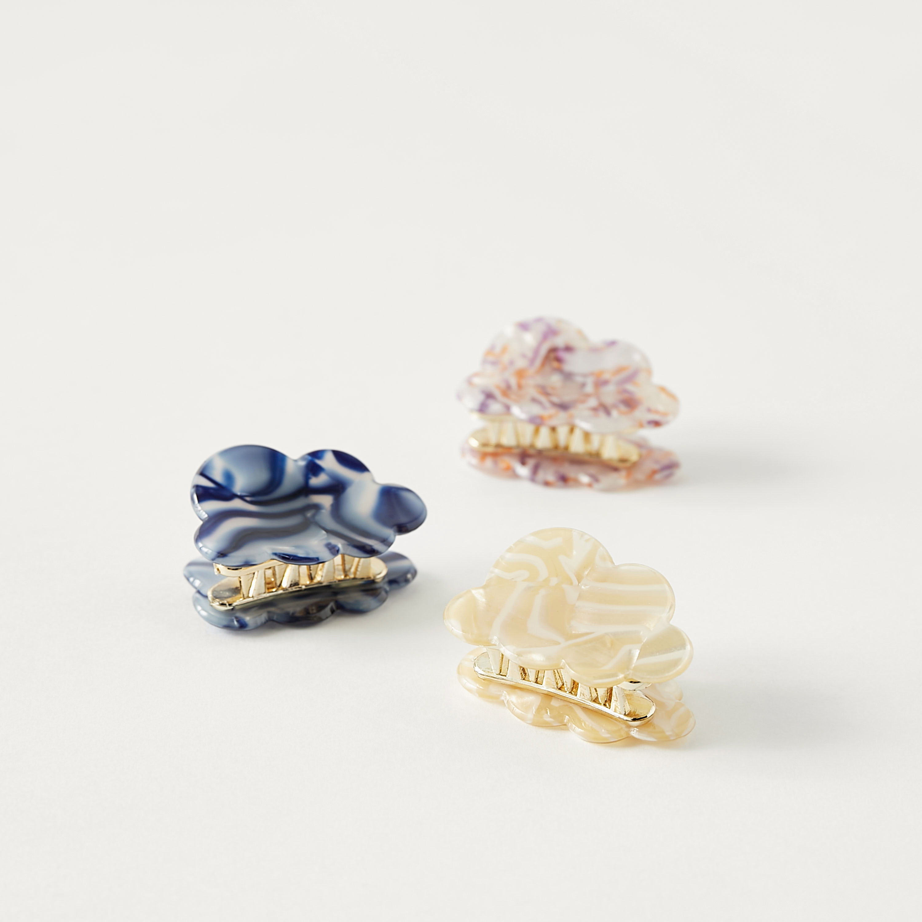 Printed Hair Clamp - Set of 3-women-hairaccessories-clamps-image-3