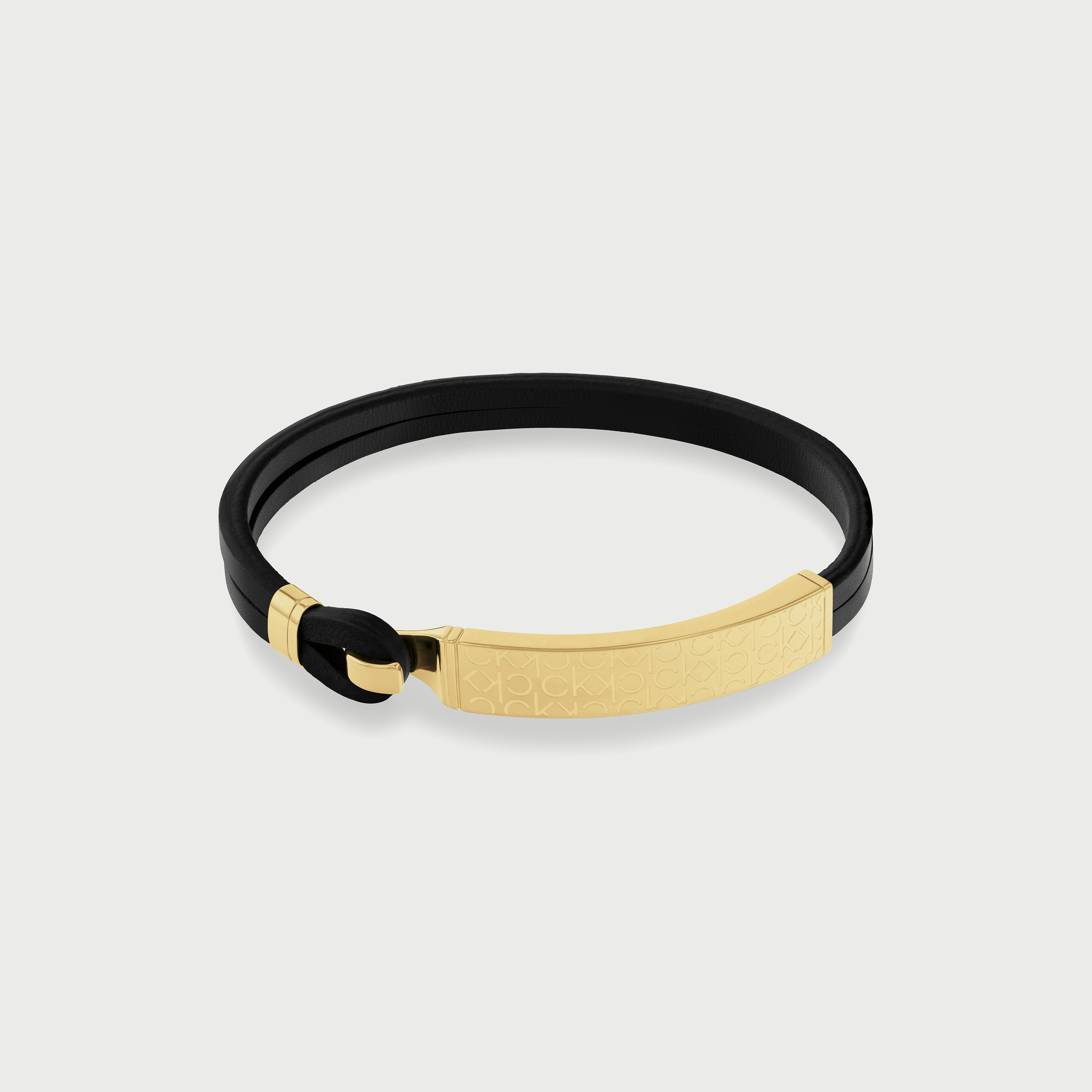 Calvin klein leather on sale bracelet