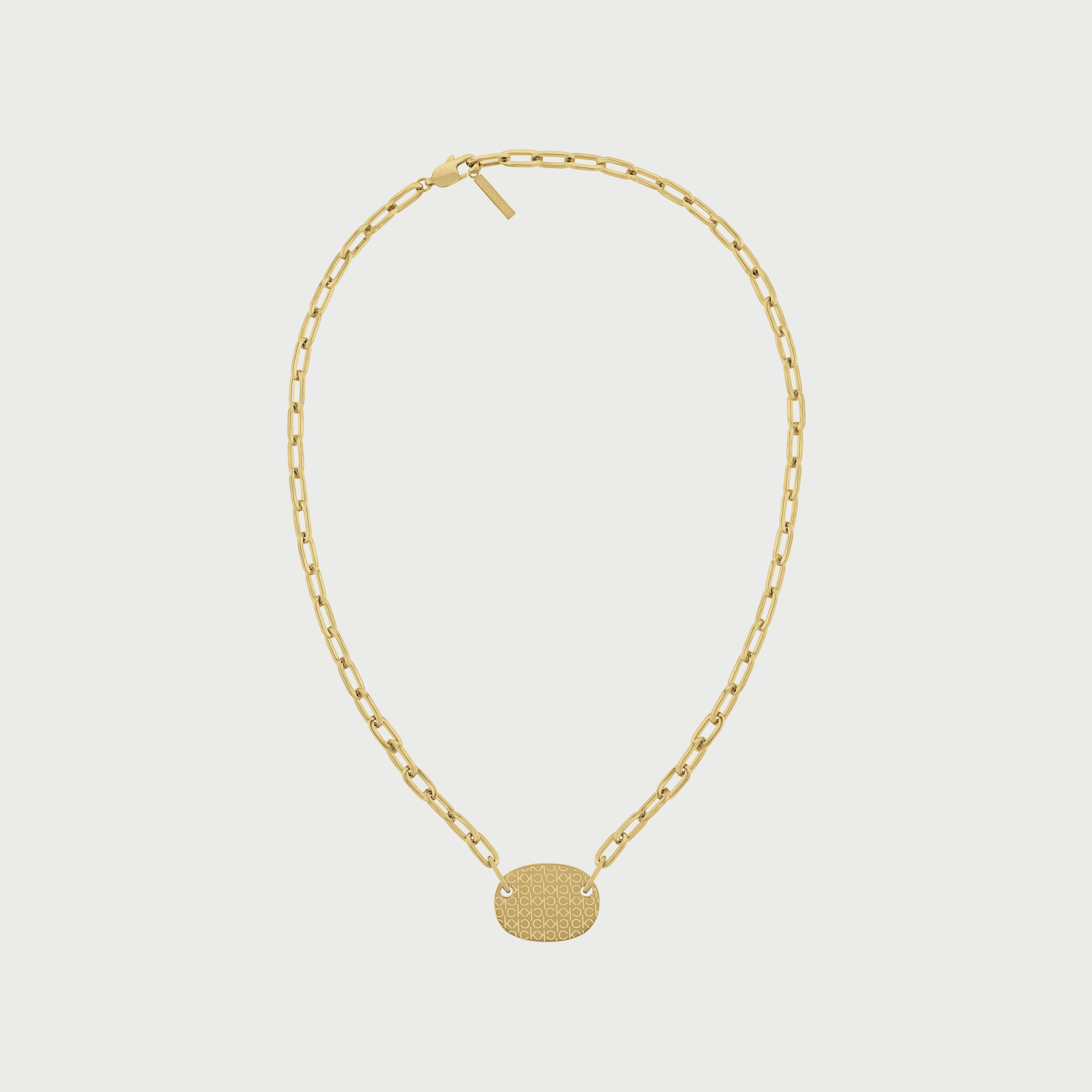قلادة نسائي من الفولاذ المقاوم للصدأ الذهبي من كالفين كلاين-women-watchesandjewellery-jewellery-necklacesandpendants-image-1
