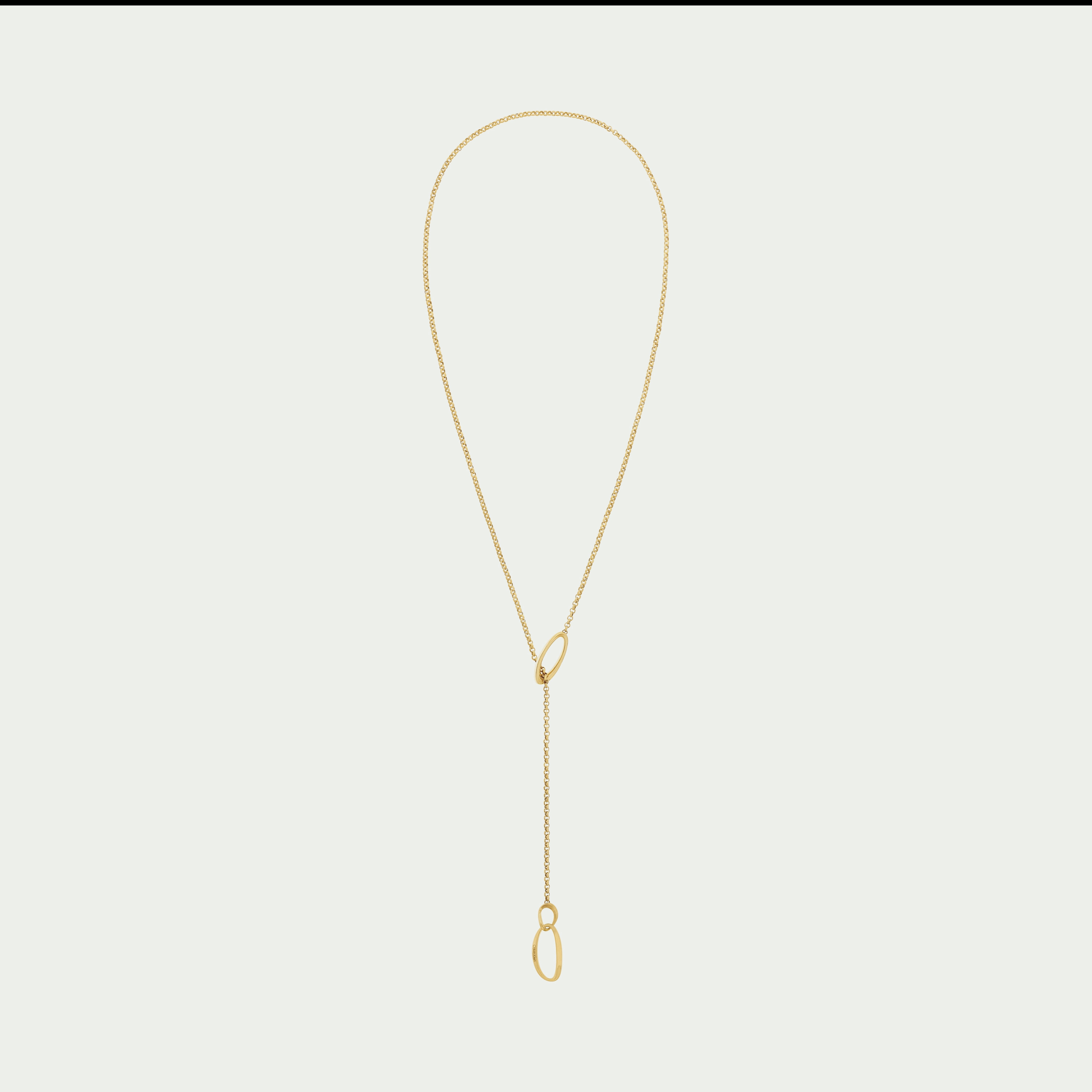 Calvin Klein Women's Gold Stainless Steel Necklace-women-watchesandjewellery-jewellery-necklacesandpendants-image-1