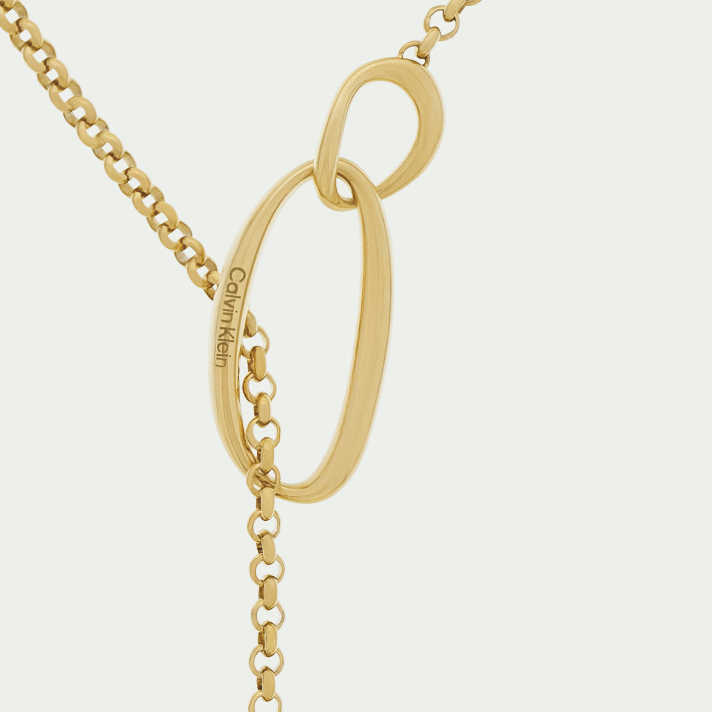 Calvin Klein Women's Gold Stainless Steel Necklace-women-watchesandjewellery-jewellery-necklacesandpendants-image-3