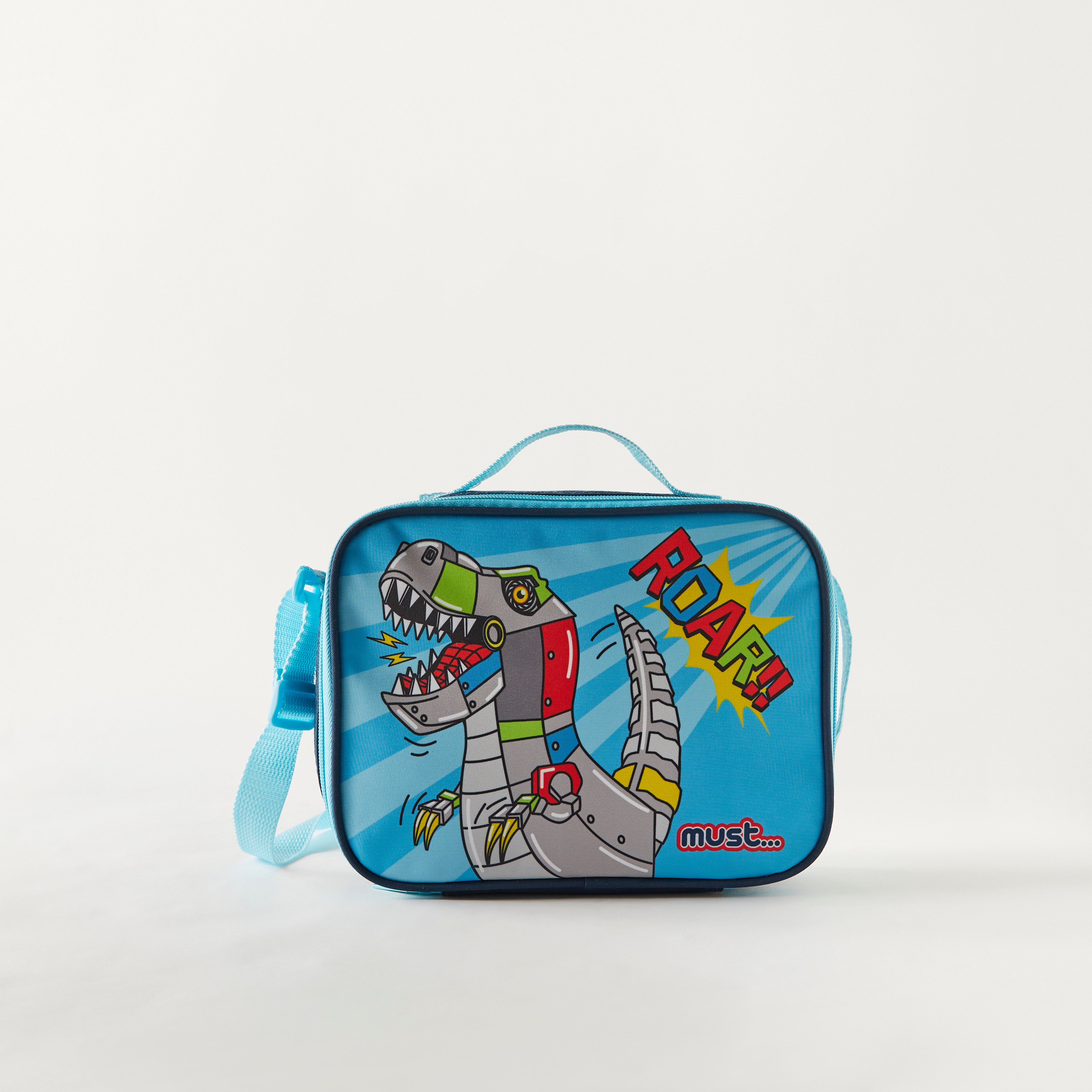 MustTeam 3-Piece Dinosaur Graphic Print 12-inch Trolley Backpack Set - 2-Year Warranty-PROMO_LSBTS15_230726-image-11