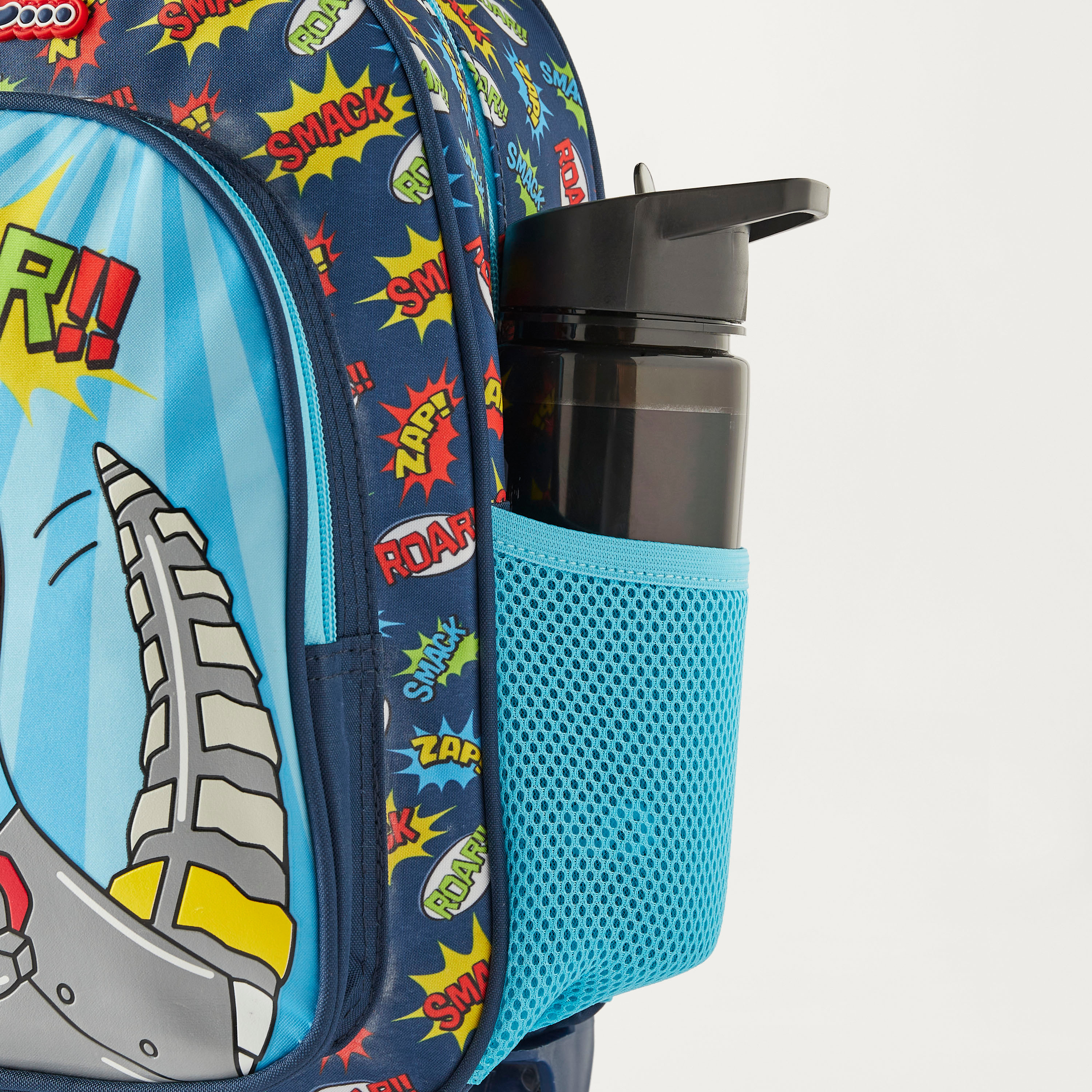 MustTeam 3-Piece Dinosaur Graphic Print 12-inch Trolley Backpack Set - 2-Year Warranty-PROMO_LSBTS15_230726-image-4