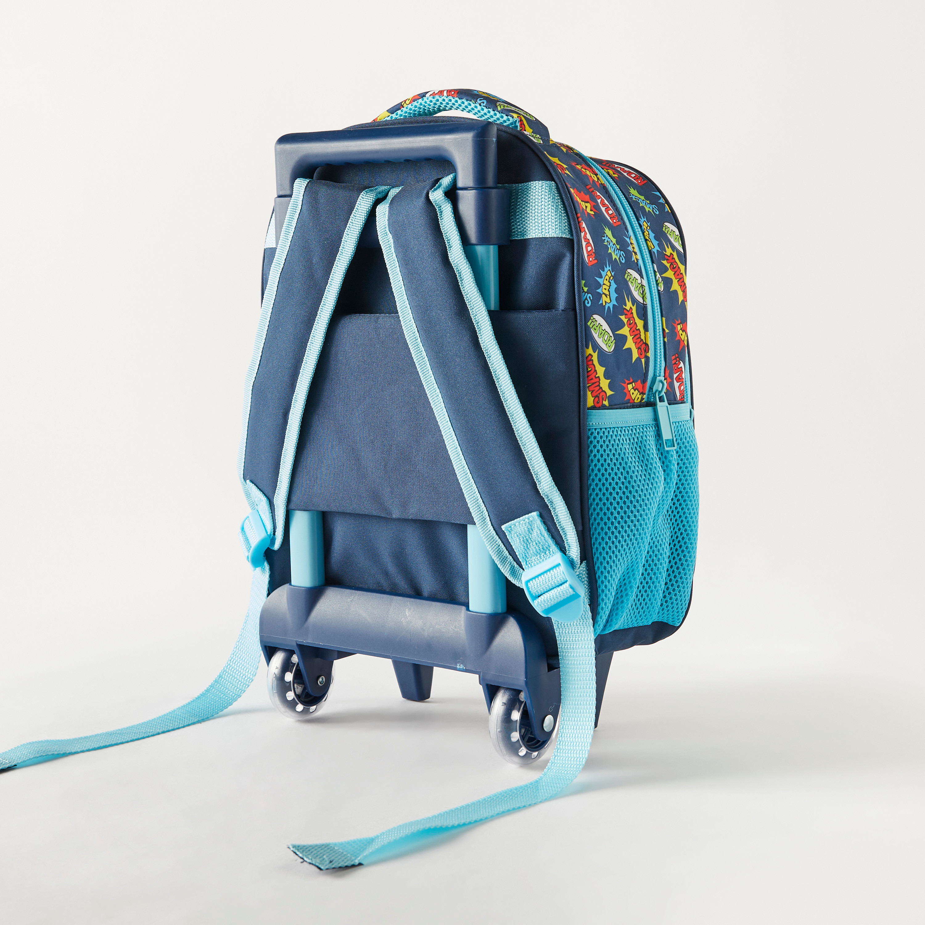 MustTeam 3-Piece Dinosaur Graphic Print 12-inch Trolley Backpack Set - 2-Year Warranty-PROMO_LSBTS15_230726-image-7