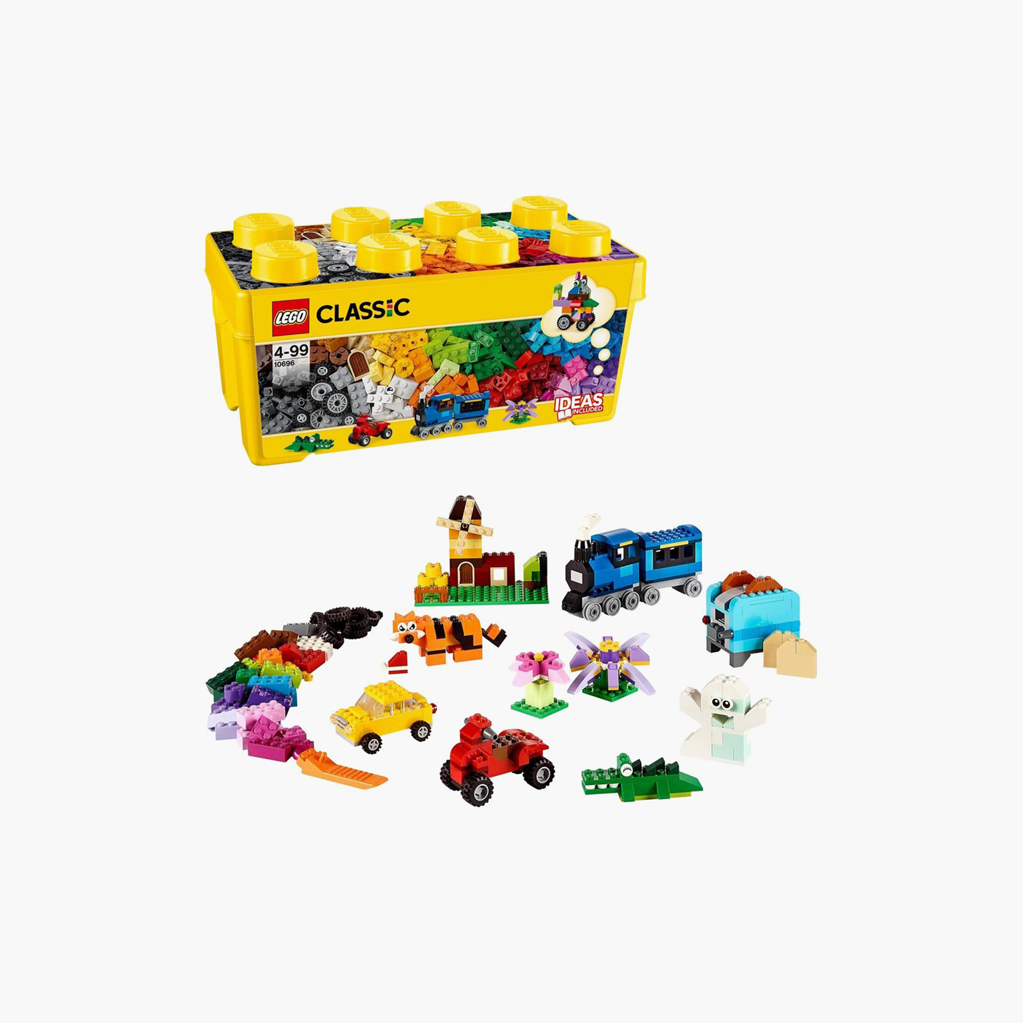 Train discount lego classic