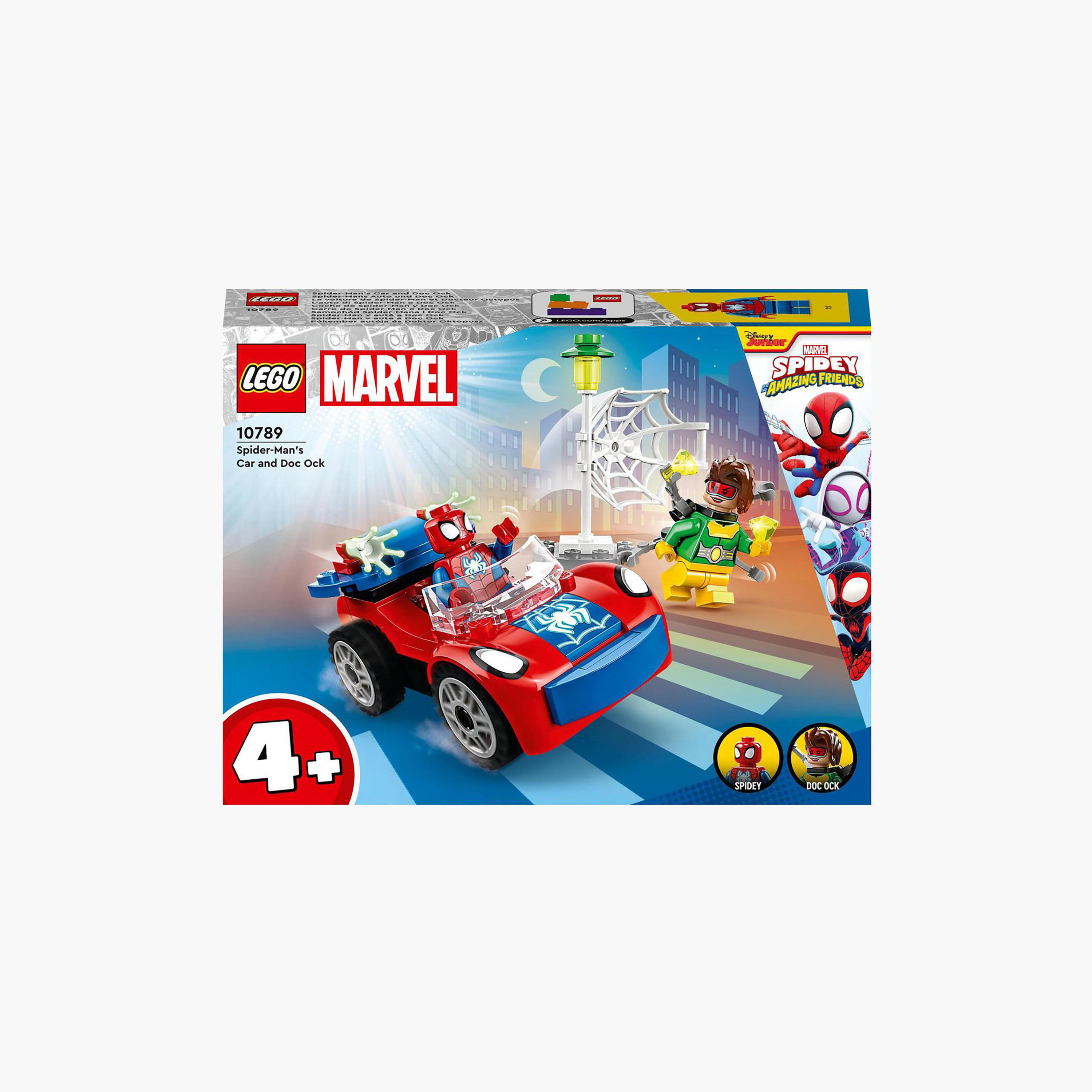 LEGO® Marvel Spider-Man's Car and Doc Ock 10789 Building Toy Set (48 Pieces)-toys-buildingblocks-blocks-image-1