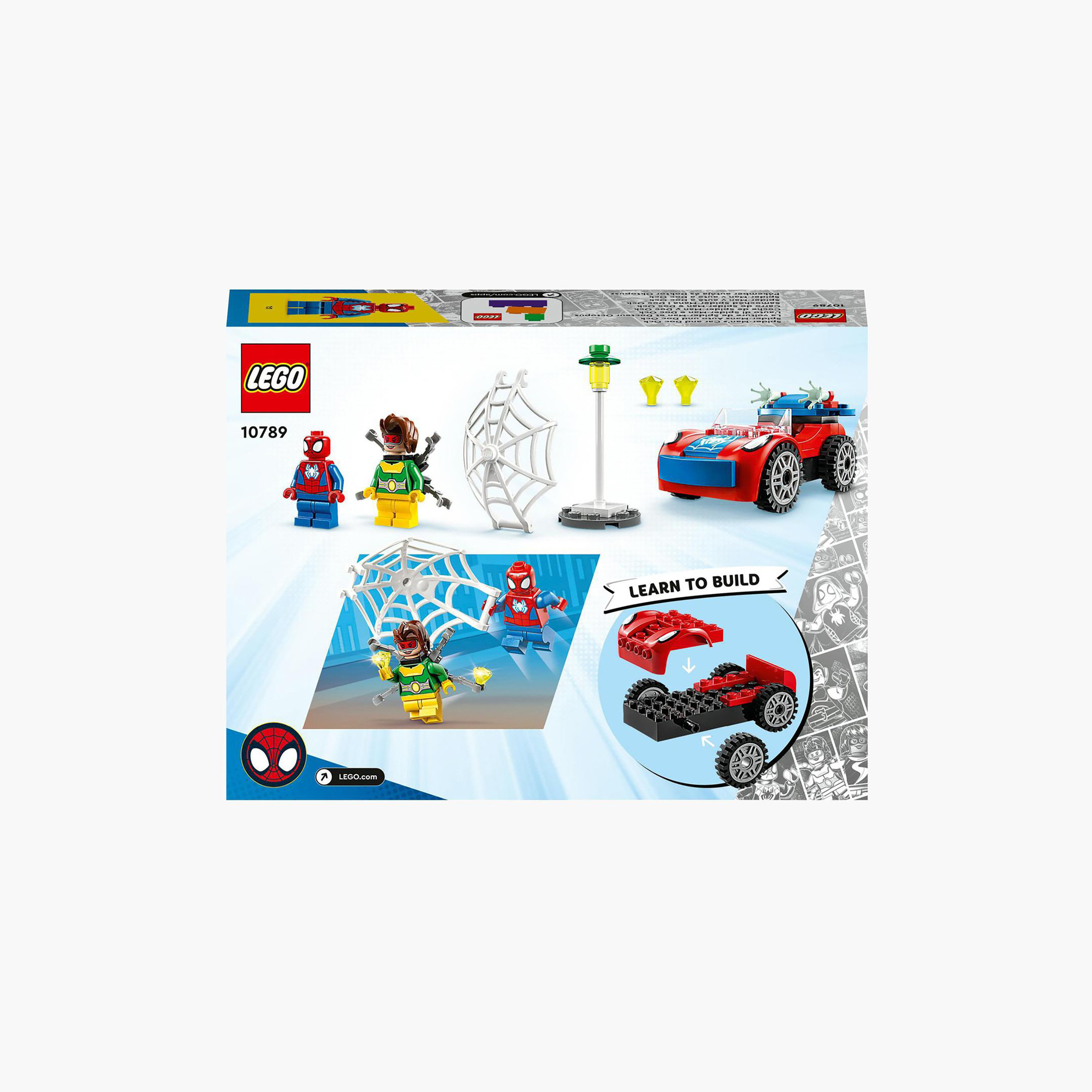 LEGO® Marvel Spider-Man's Car and Doc Ock 10789 Building Toy Set (48 Pieces)-toys-buildingblocks-blocks-image-8