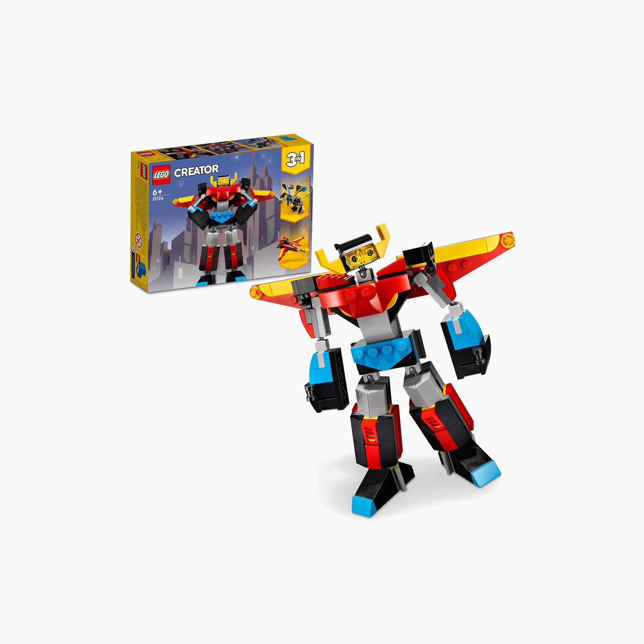 LEGO Creator 3in1 Super Robot 31124 Building Kit (159 Pieces)-toys-blocksandpuzzles-image-1