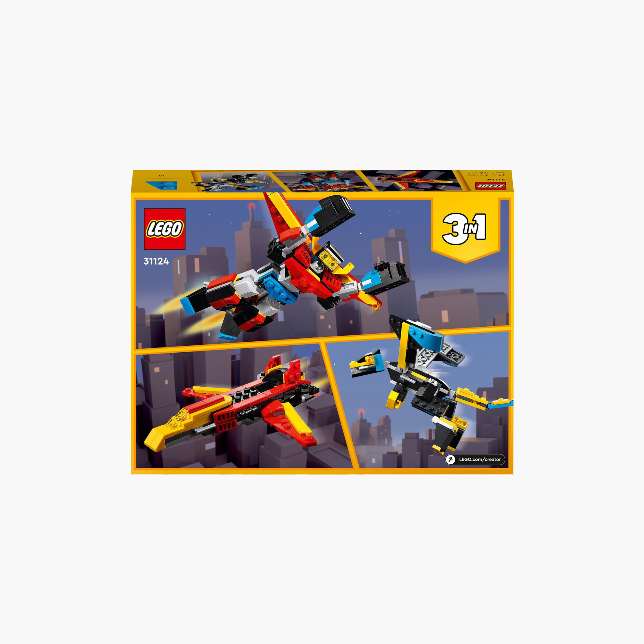 LEGO Creator 3in1 Super Robot 31124 Building Kit (159 Pieces)-toys-blocksandpuzzles-image-6