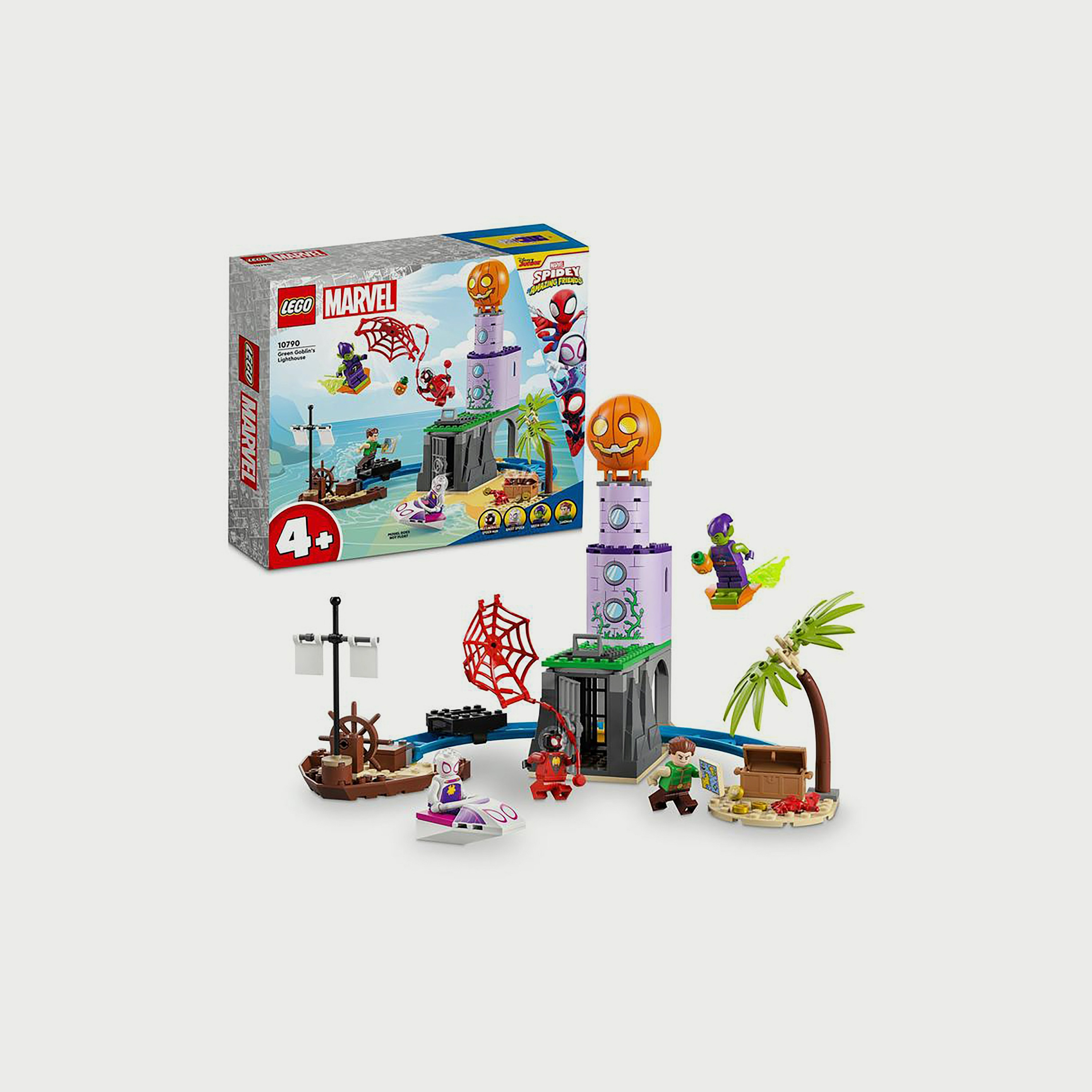 LEGO Marvel Team Spidey at Green Goblin's Lighthouse 10790 (149 Pieces)-toys-buildingblocks-blocks-image-2