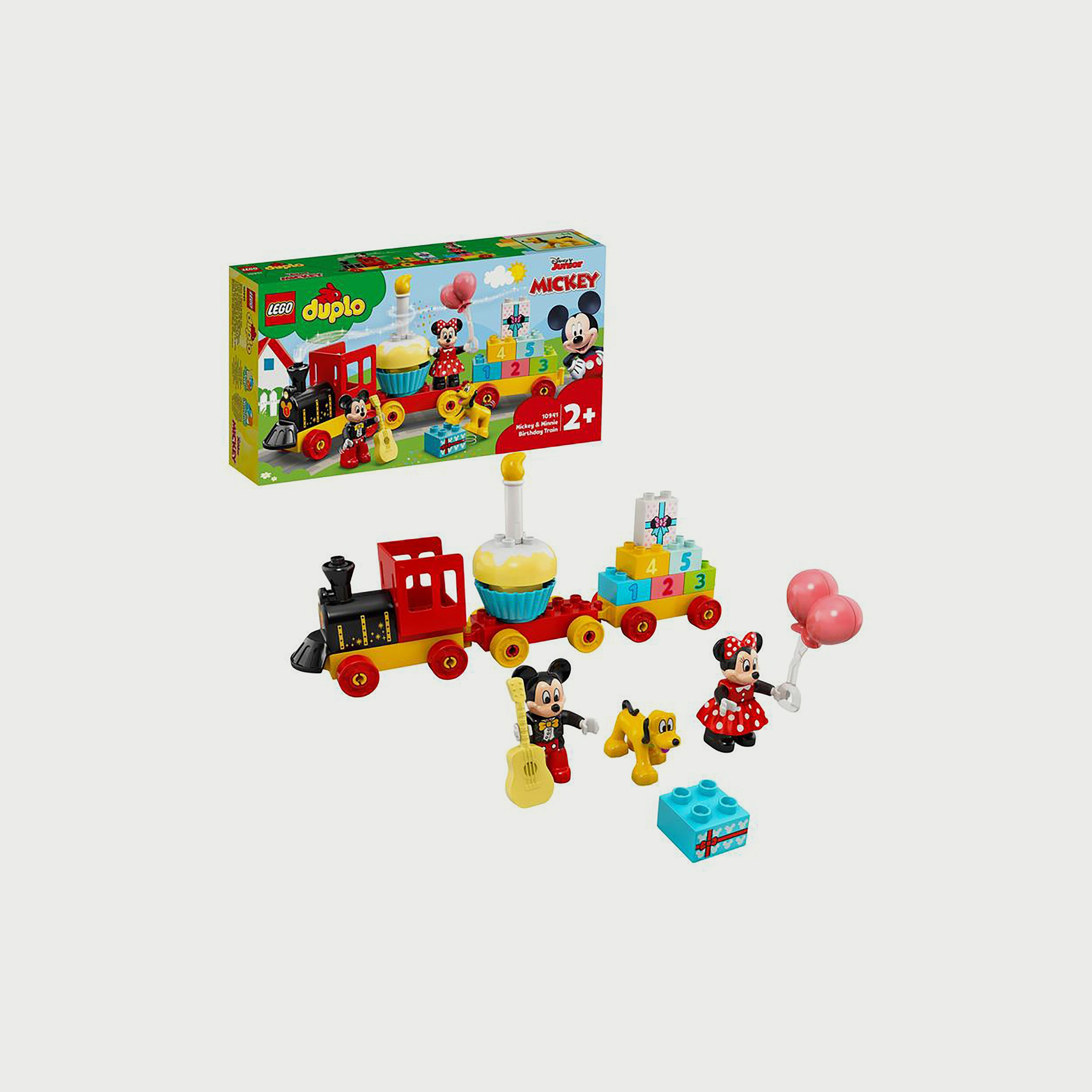 مجموعة بناء قطار عيد ميلاد ميكي وميني ديزني 10941 من ليجو ® دوبلو - 22 قطعة-toys-buildingblocks-blocks-image-4