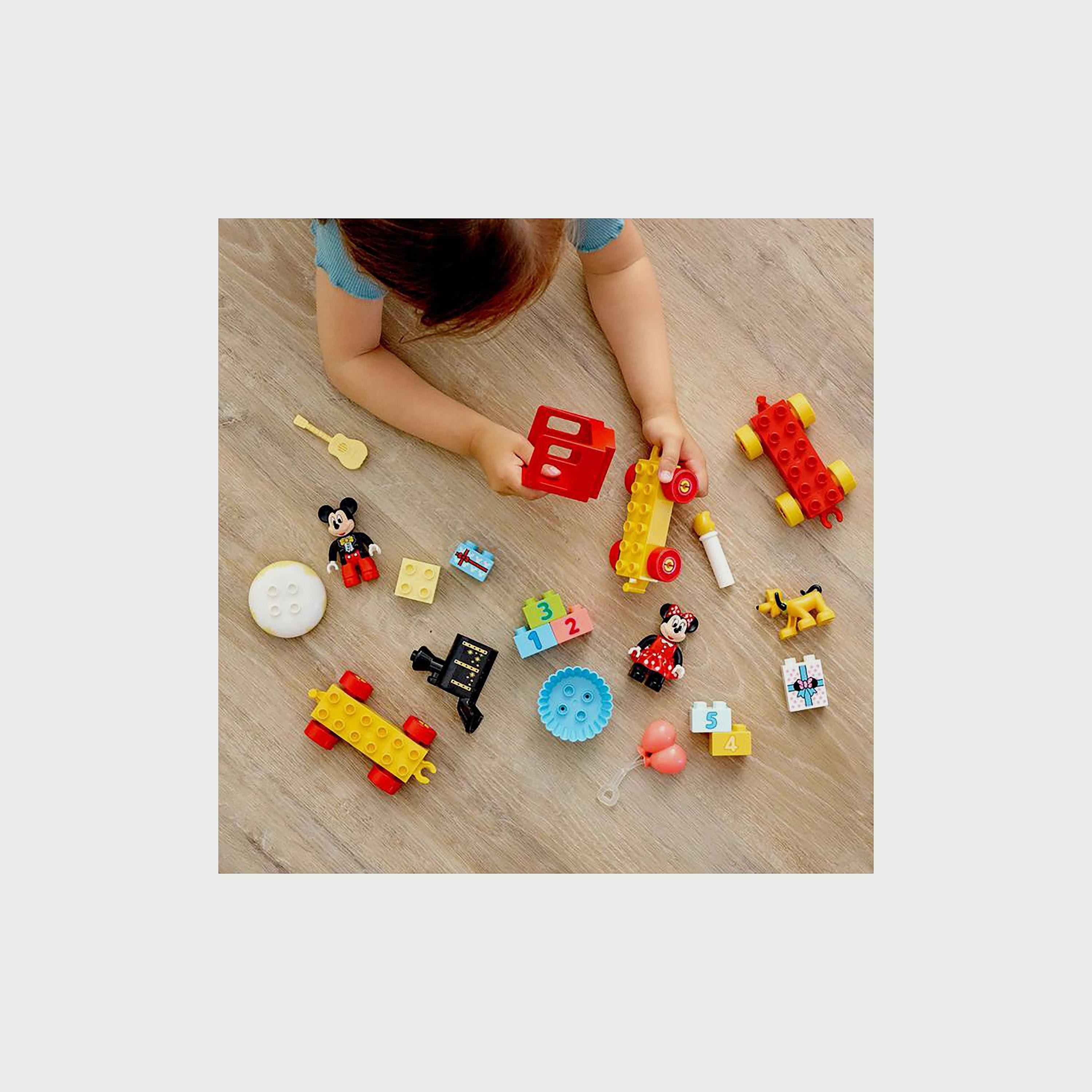 مجموعة بناء قطار عيد ميلاد ميكي وميني ديزني 10941 من ليجو ® دوبلو - 22 قطعة-toys-buildingblocks-blocks-image-2