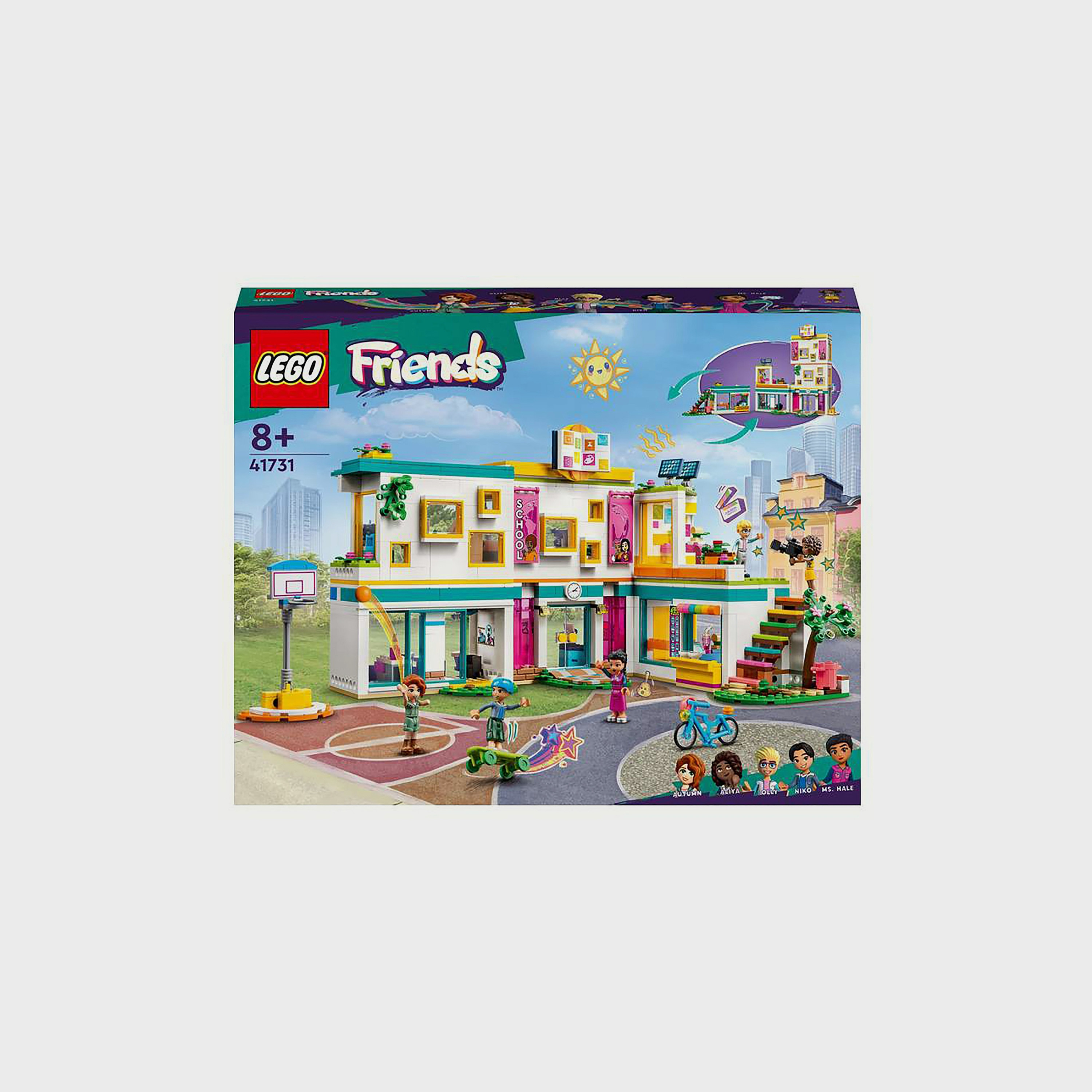 LEGO® Friends Heartlake International School 41731 Building Toy Set (985 Pieces)-toys-buildingblocks-blocks-image-1