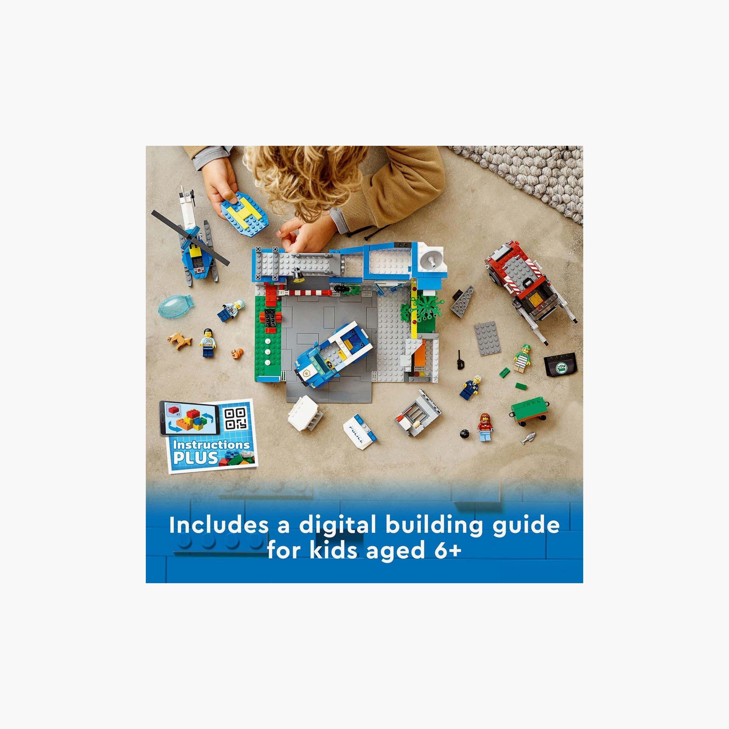 LEGO® City Police Station 60316 Building Kit (668 Pieces)-toys-buildingblocks-blocks-image-4
