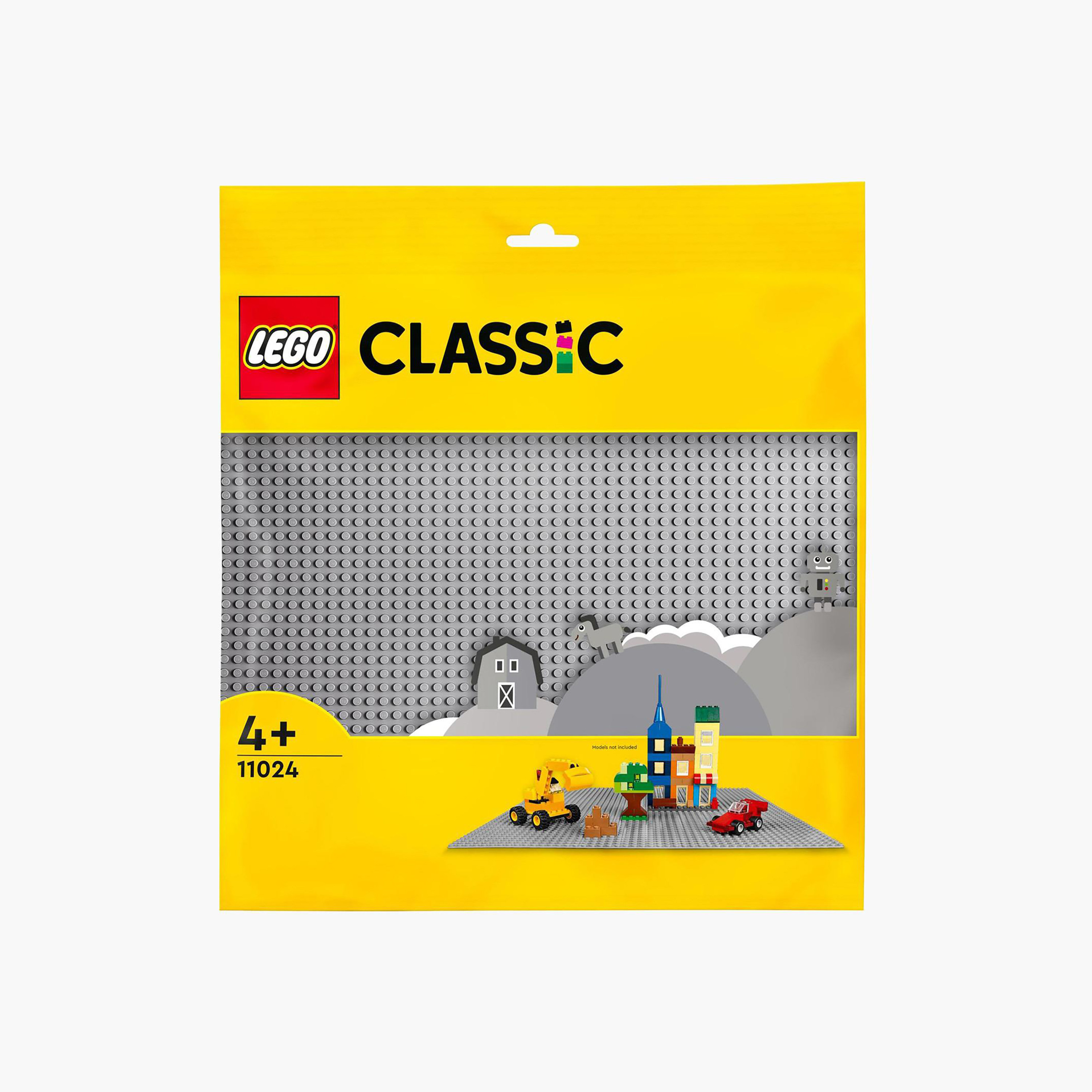 LEGO® Classic Grey Baseplate 11024 Building Kit for Kids (1 Piece)-toys-buildingblocks-blocks-image-7