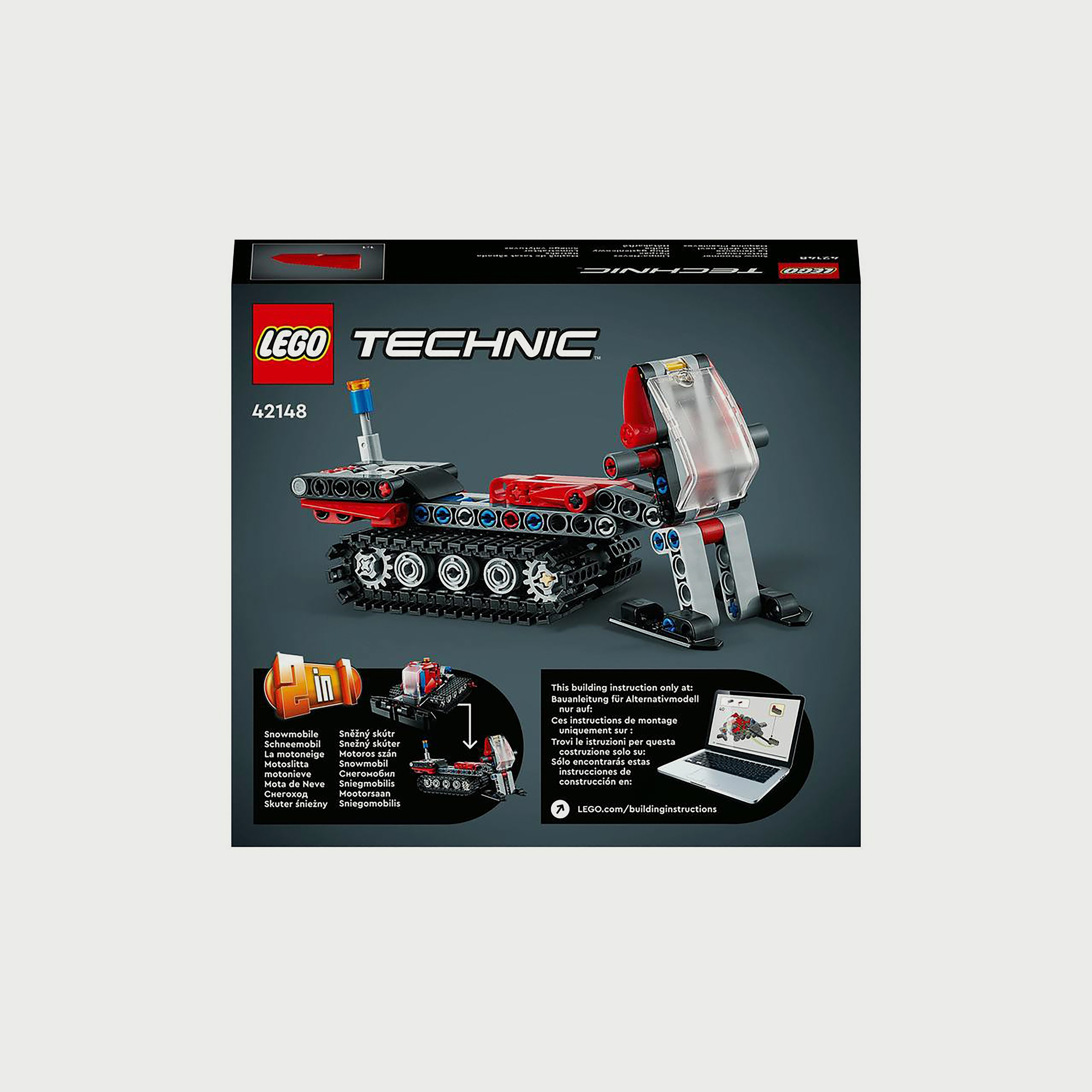 Buy LEGO Technic Snow Groomer 42148 Building Toy Set 178 Pieces for Babies Online in Oman Centrepoint