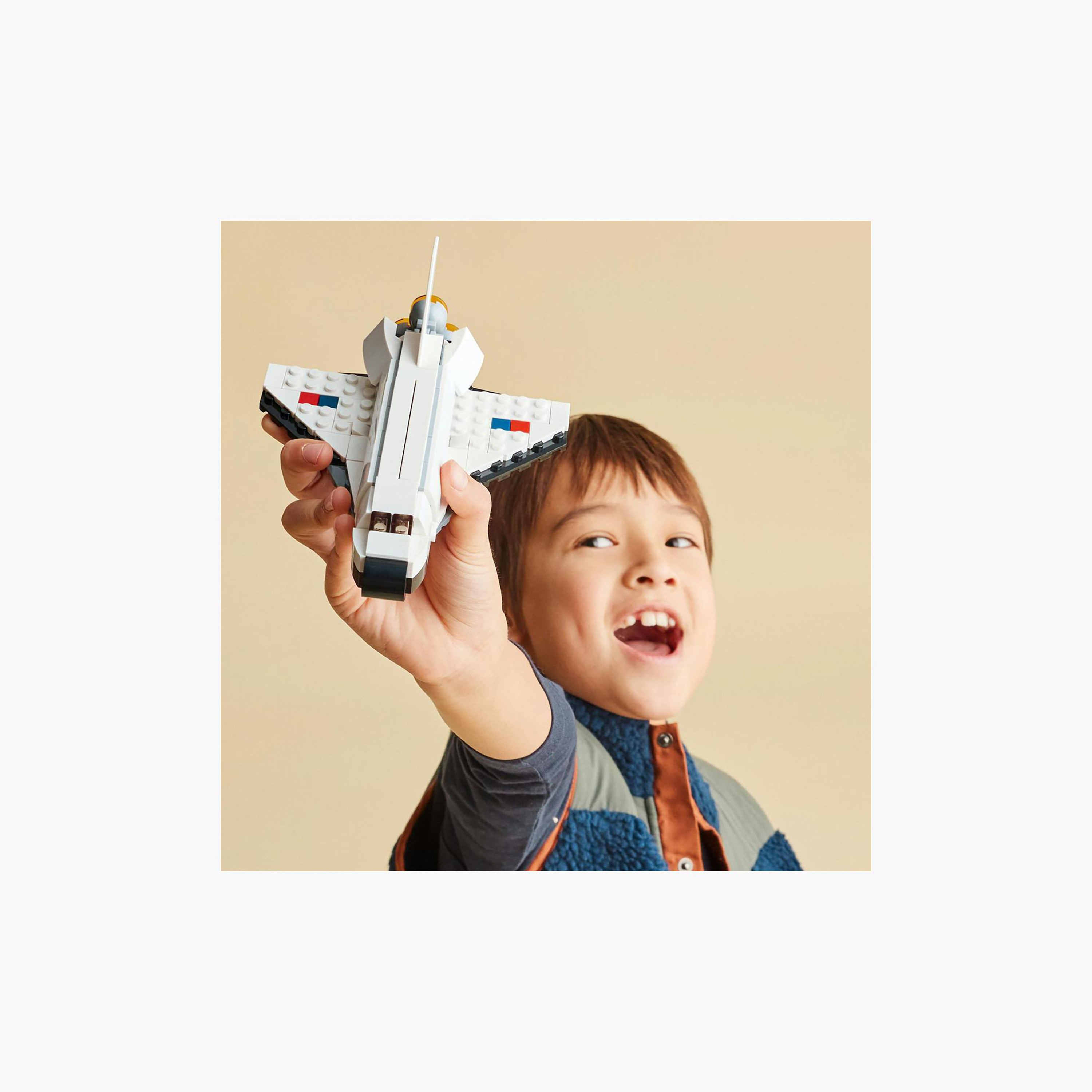 LEGO® Creator Space Shuttle 31134 Building Toy Set (144 Pieces)-toys-buildingblocks-blocks-image-6