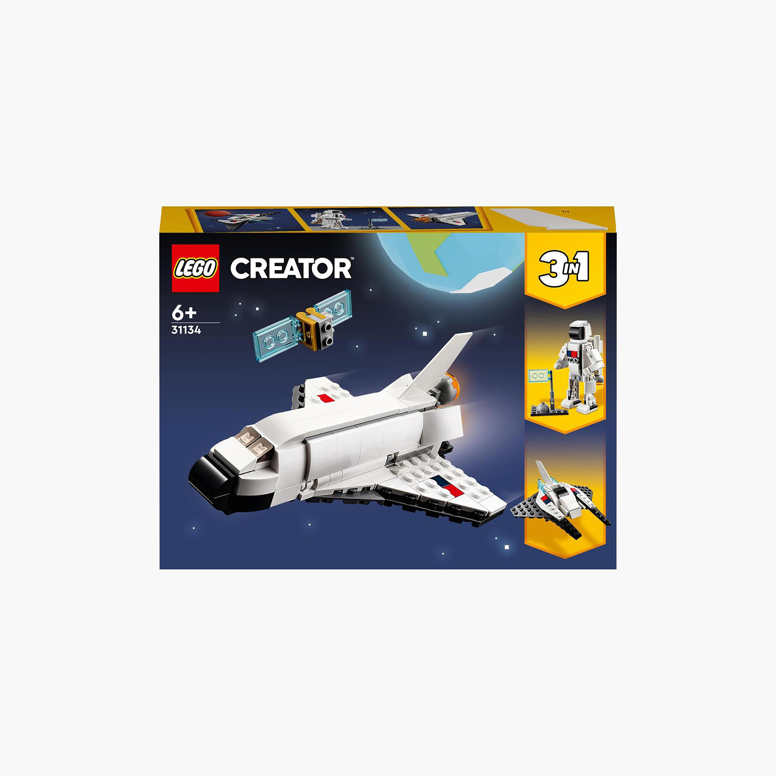 LEGO® Creator Space Shuttle 31134 Building Toy Set (144 Pieces)-toys-buildingblocks-blocks-image-9