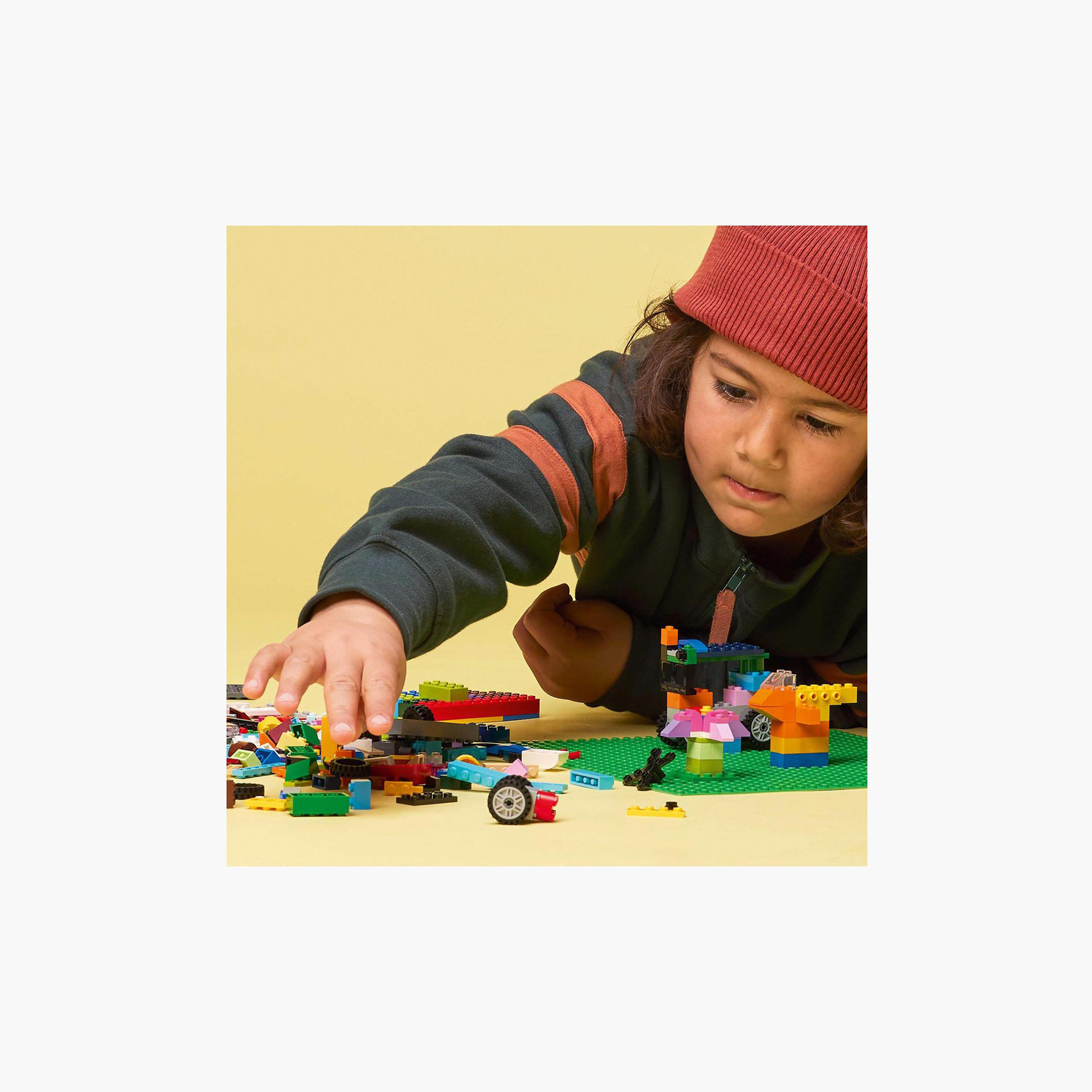 LEGO® Classic Green Baseplate 11023 Building Kit for Kids (1 Piece)-toys-buildingblocks-blocks-image-2