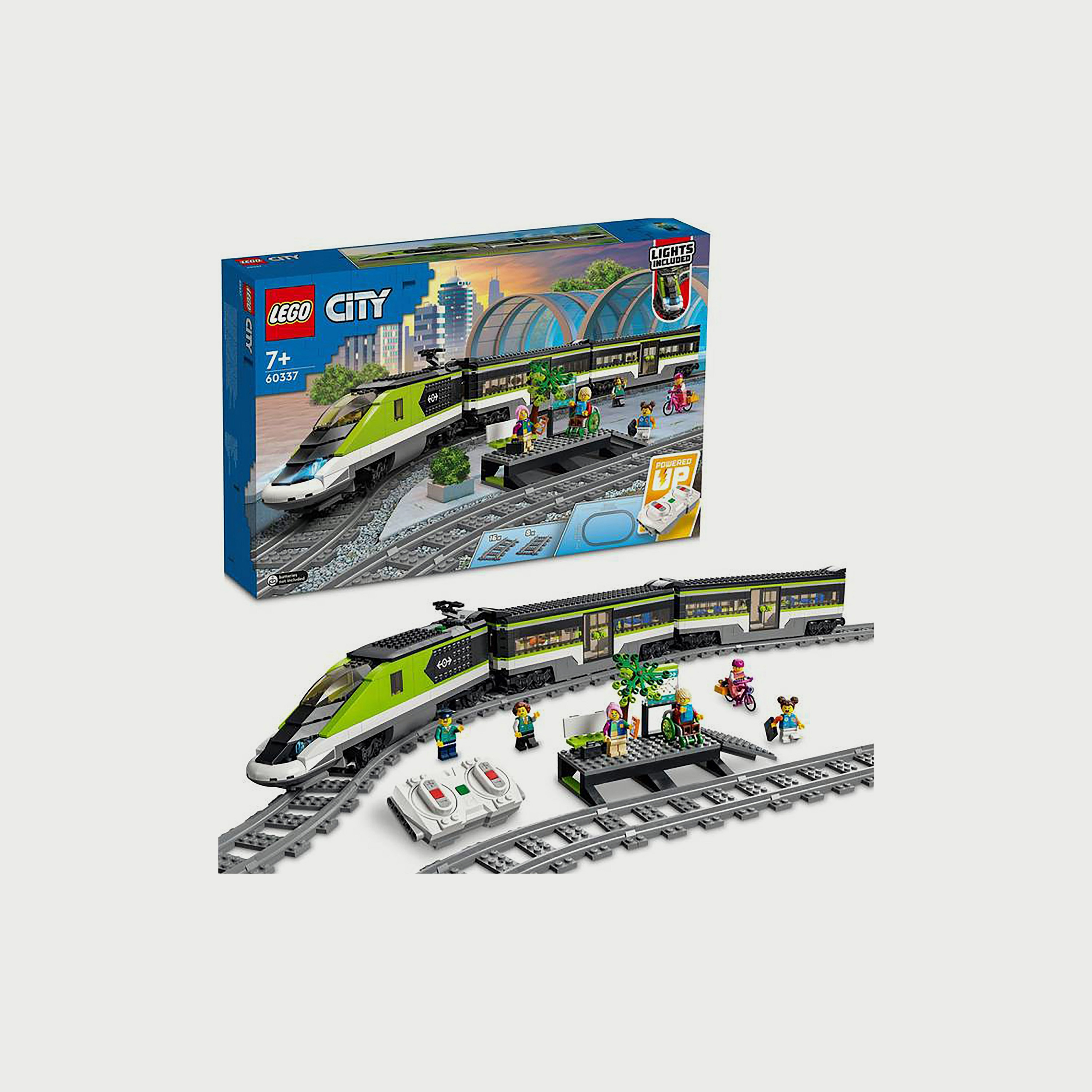 LEGO® City Express Passenger Train 60337 Building Kit (764 Pieces)-toys-buildingblocks-blocks-image-2