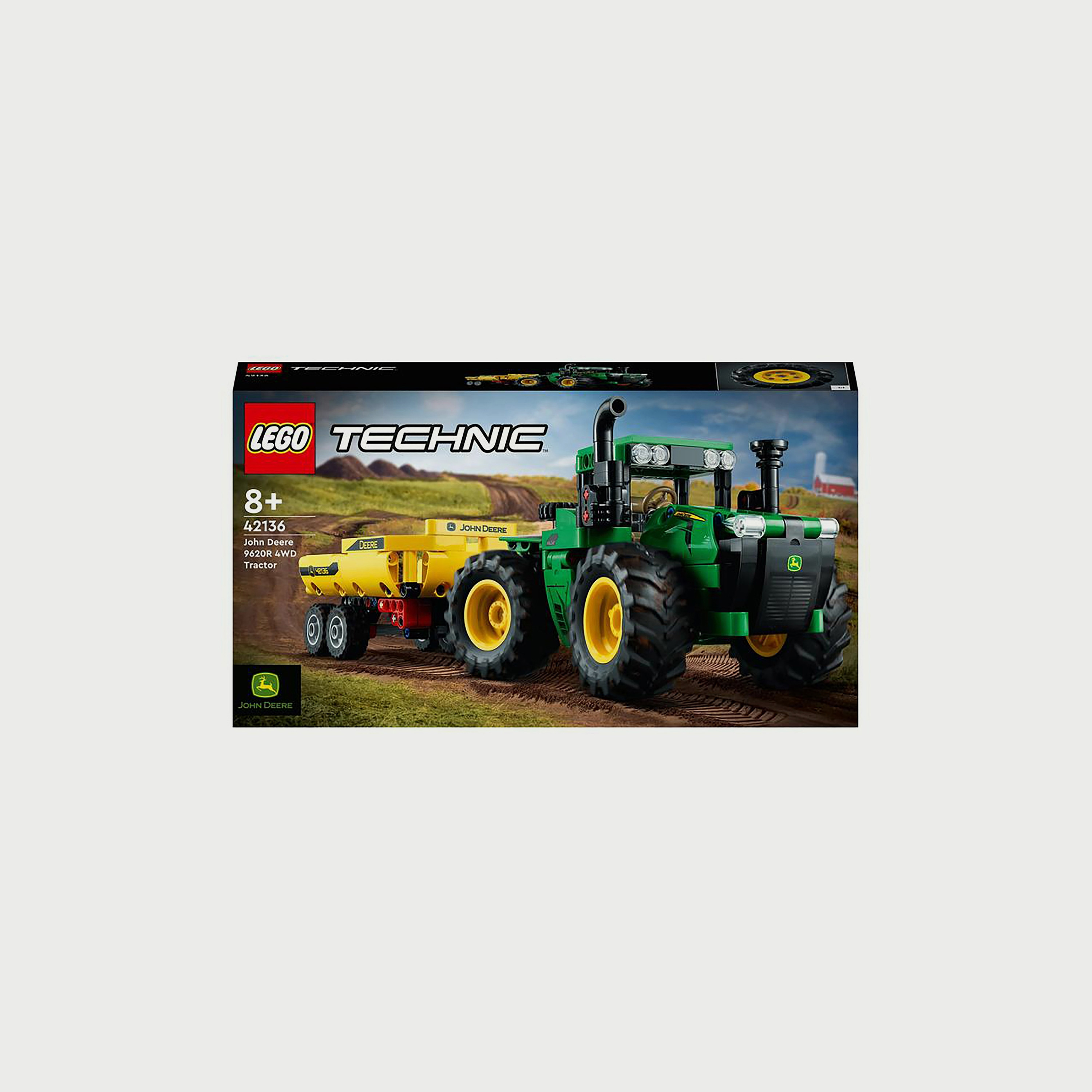 John deere cheap lego tractor