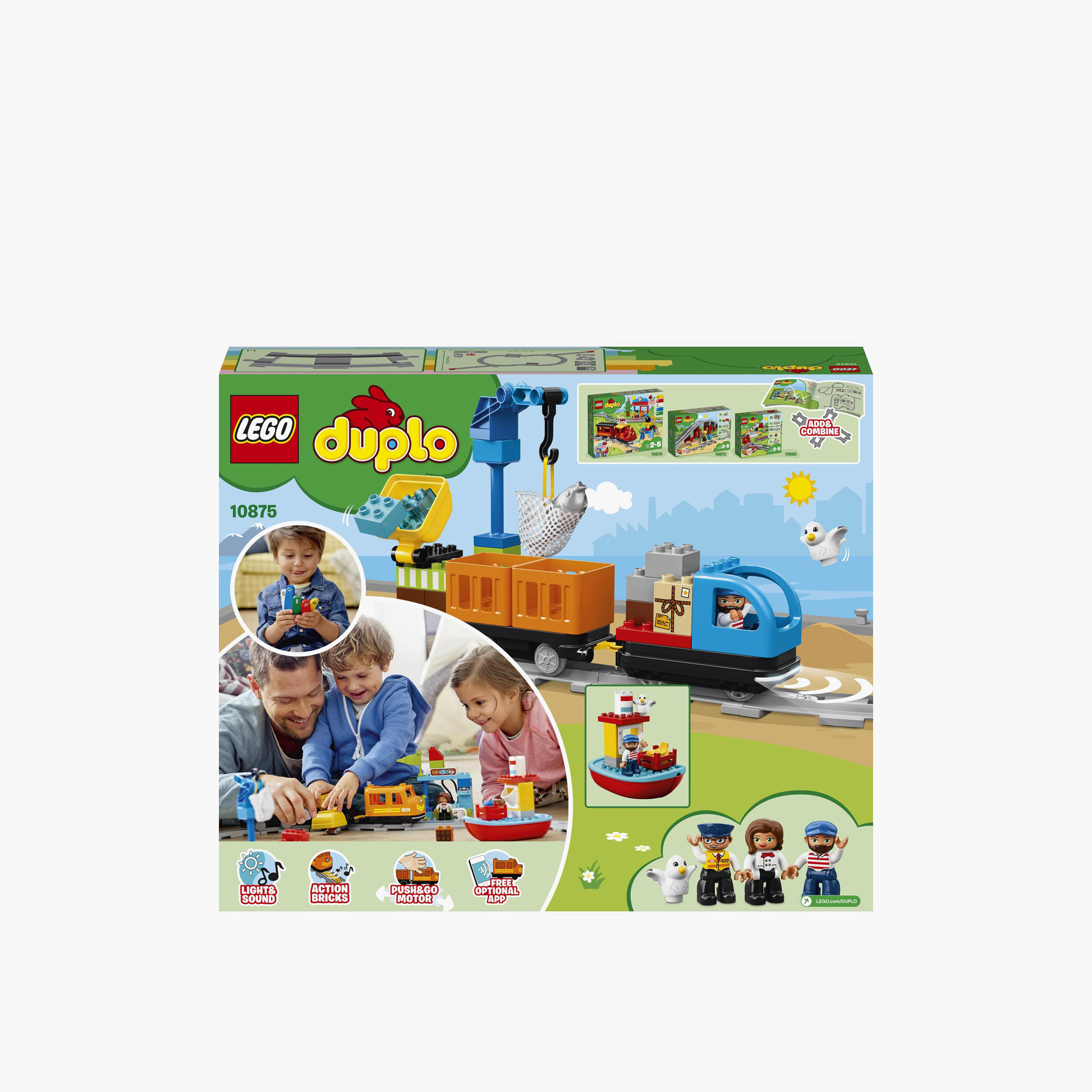 Buy Lego 10875 Duplo Cargo Train Toy Set Online Babyshop UAE