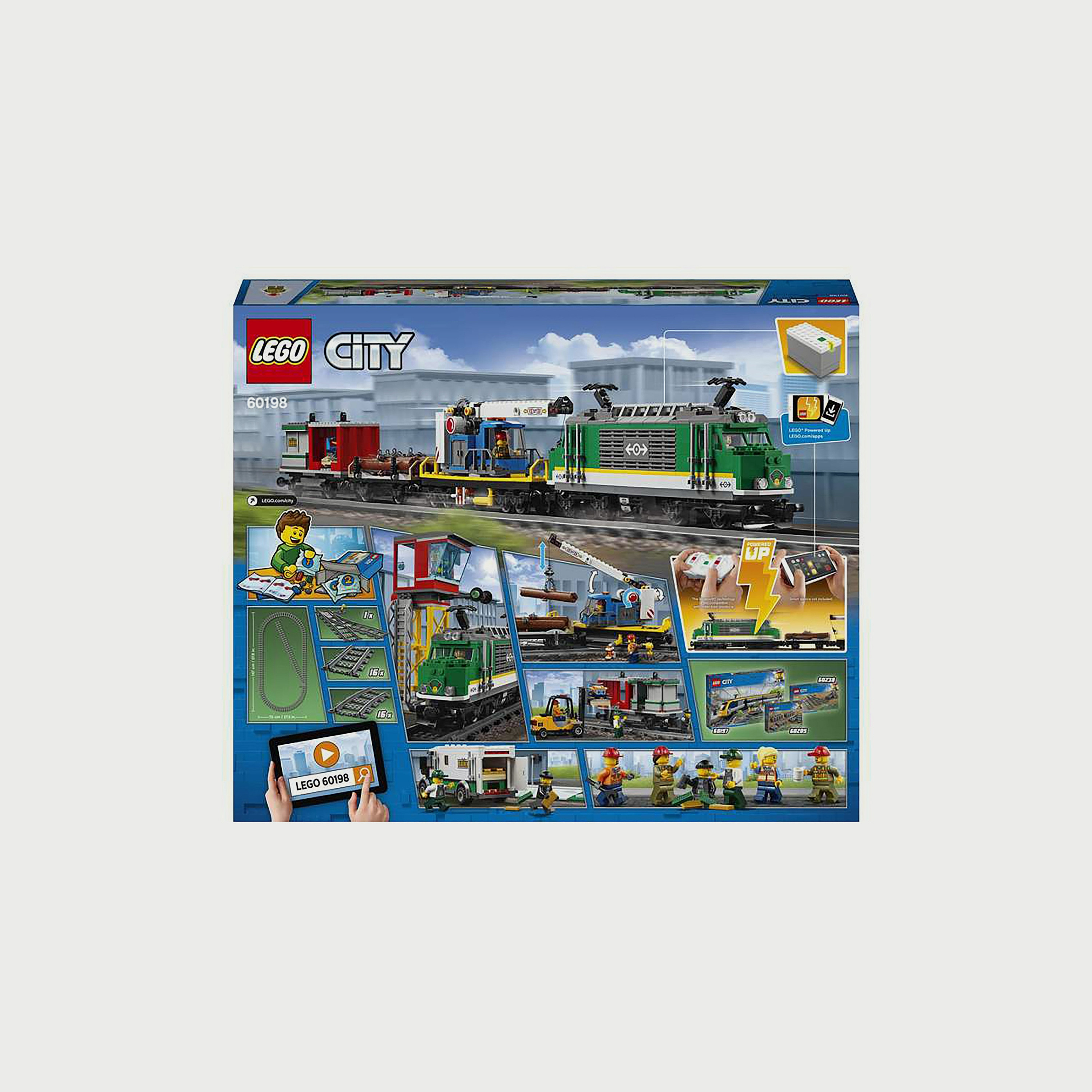 Lego city sales train 60198