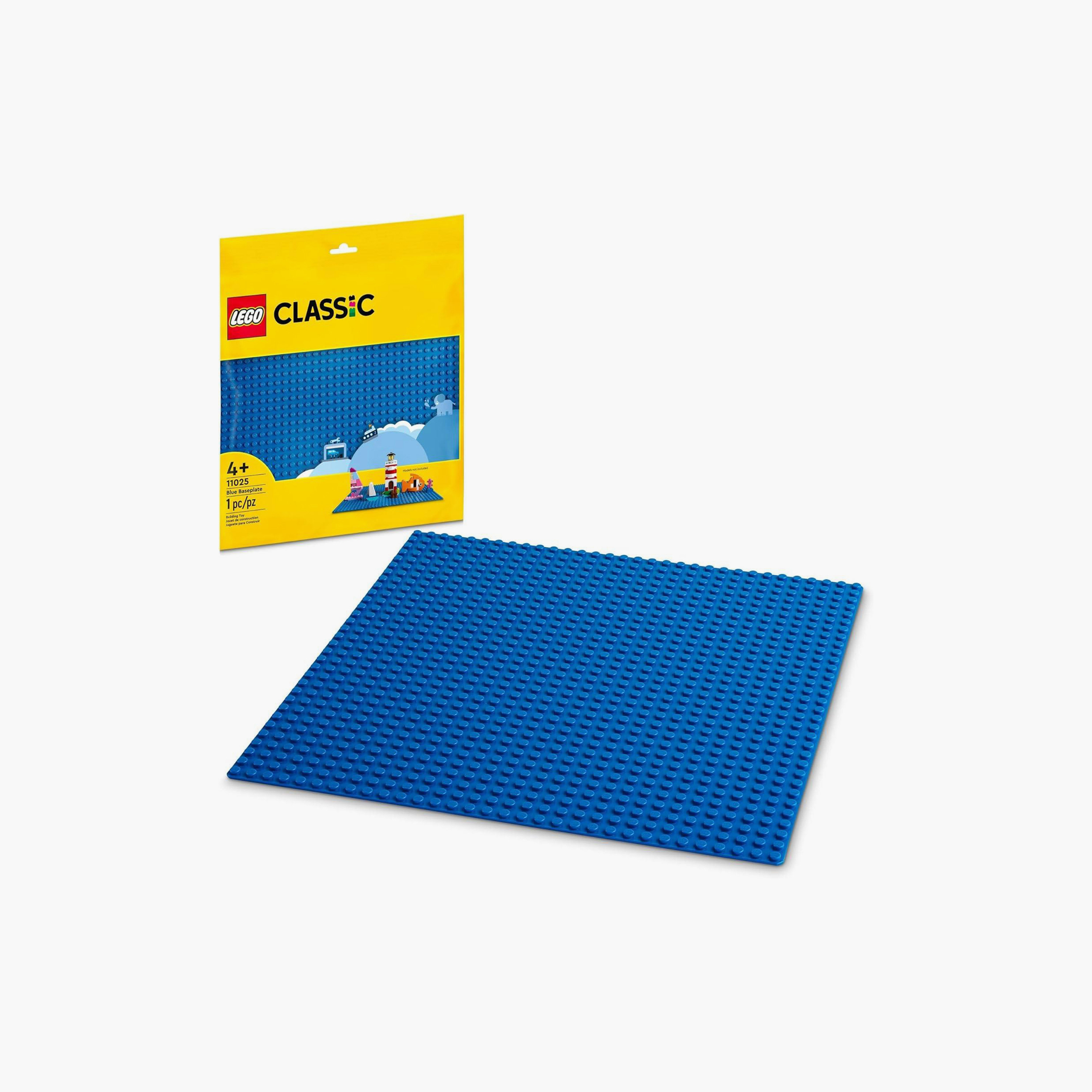 LEGO® Classic Blue Baseplate 11025 Building Kit for Kids (1 Piece ...