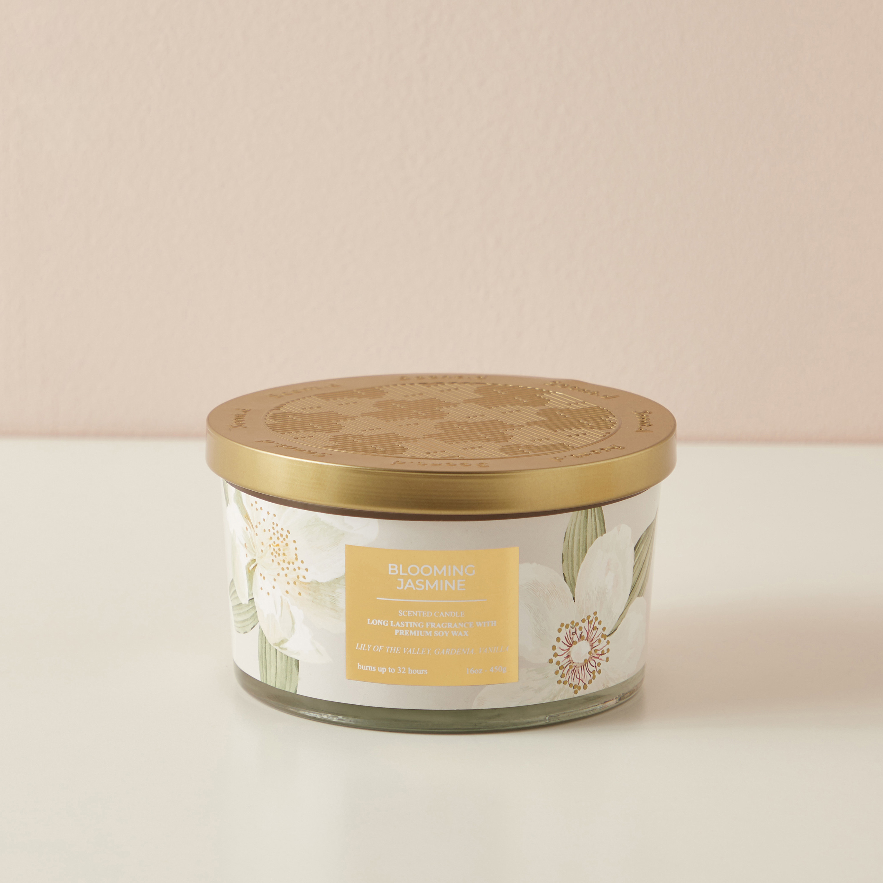 Scent.d Fresh Cotton 3-Wick Jar Candle - 450 gms-household-homefragrance-candles-image-2