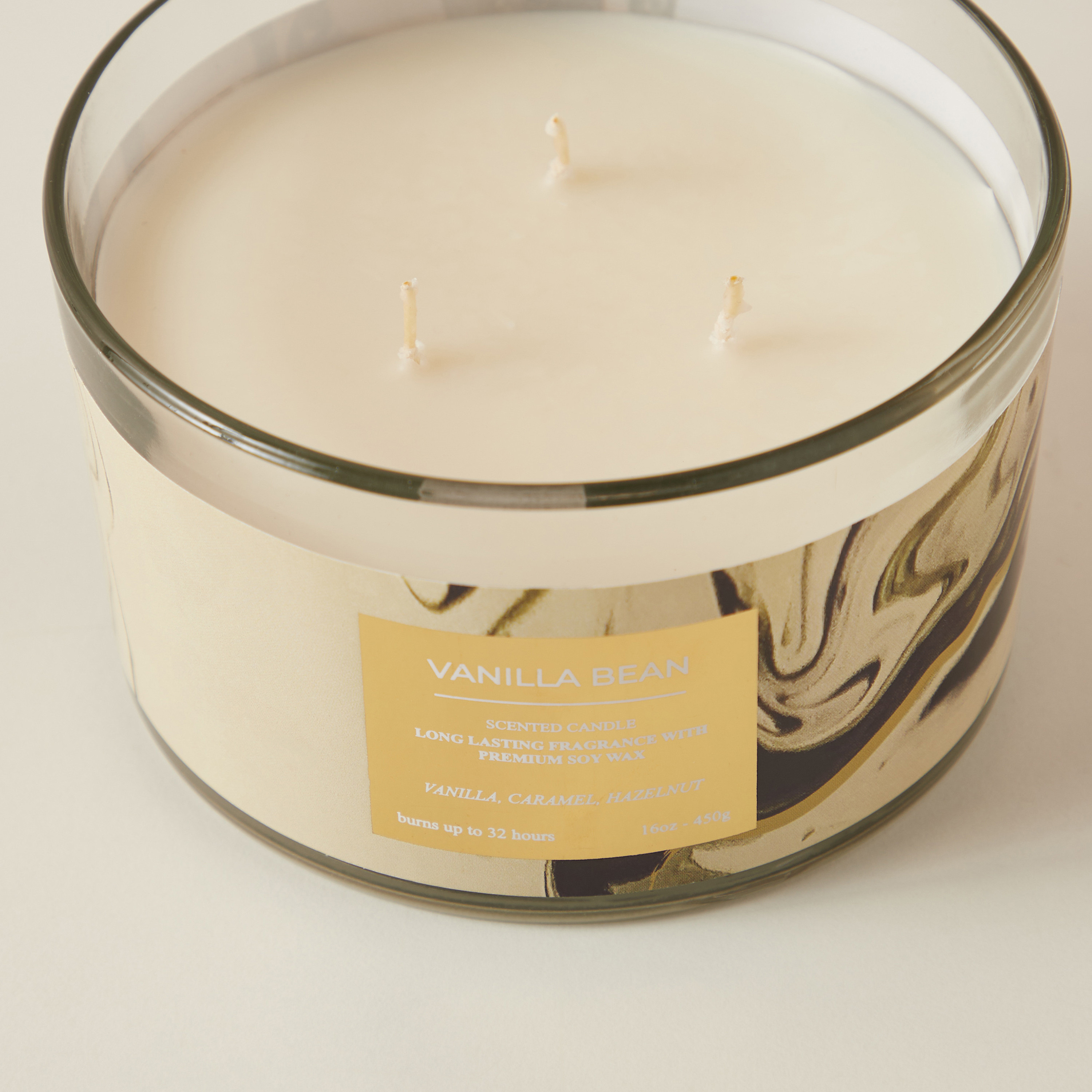 Scent.d Fresh Cotton 3-Wick Jar Candle - 450 gms-household-homefragrance-candles-image-3