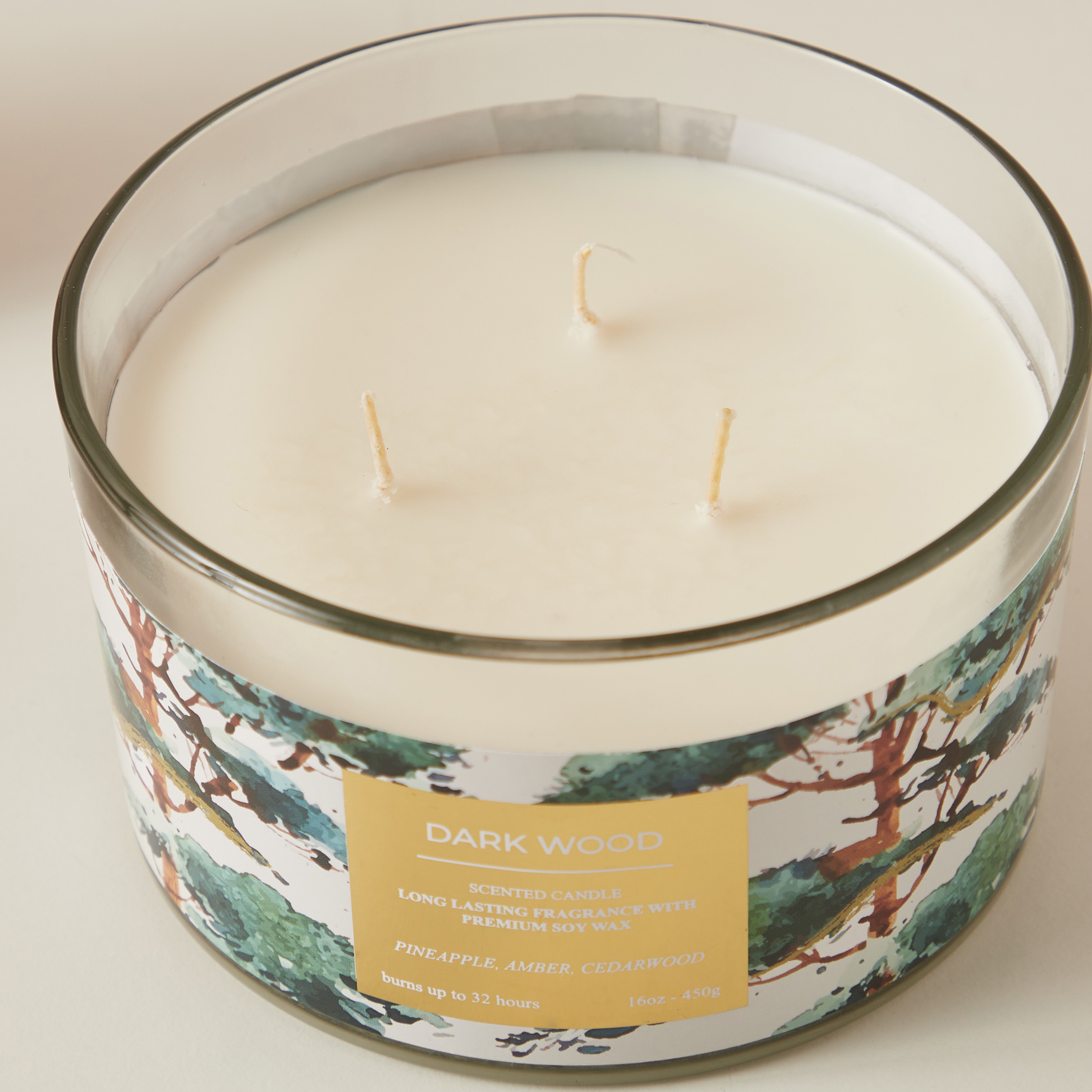 Scent.d Fresh Cotton 3-Wick Jar Candle - 450 gms-household-homefragrance-candles-image-3