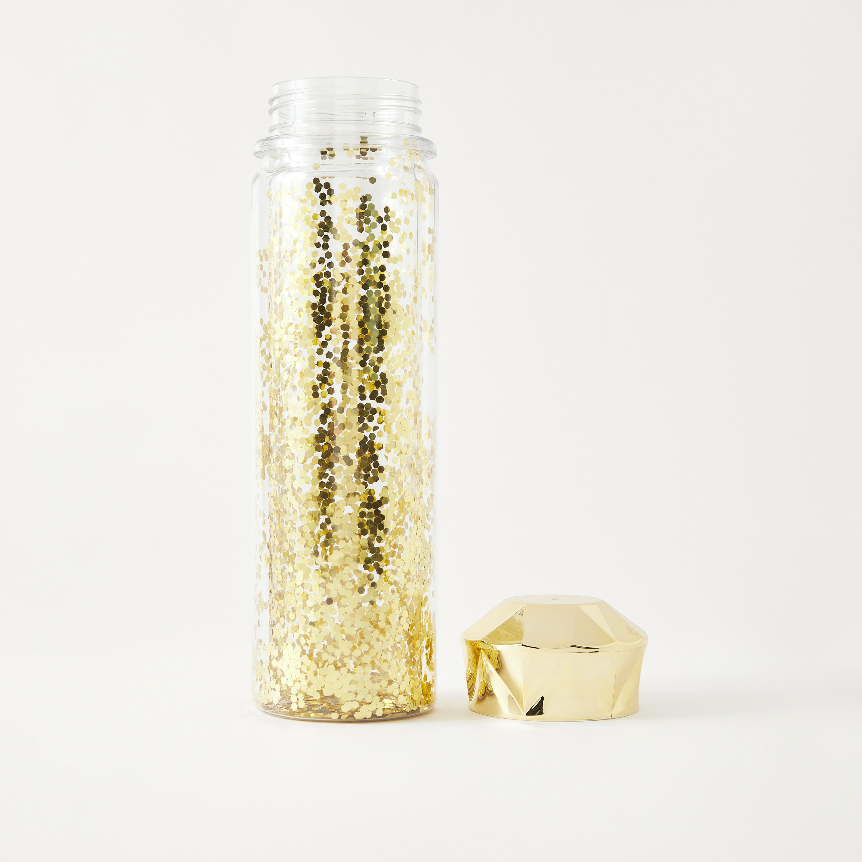Glitter Embellished Double Wall Water Bottle - 550 ml-school-waterbottles-image-4
