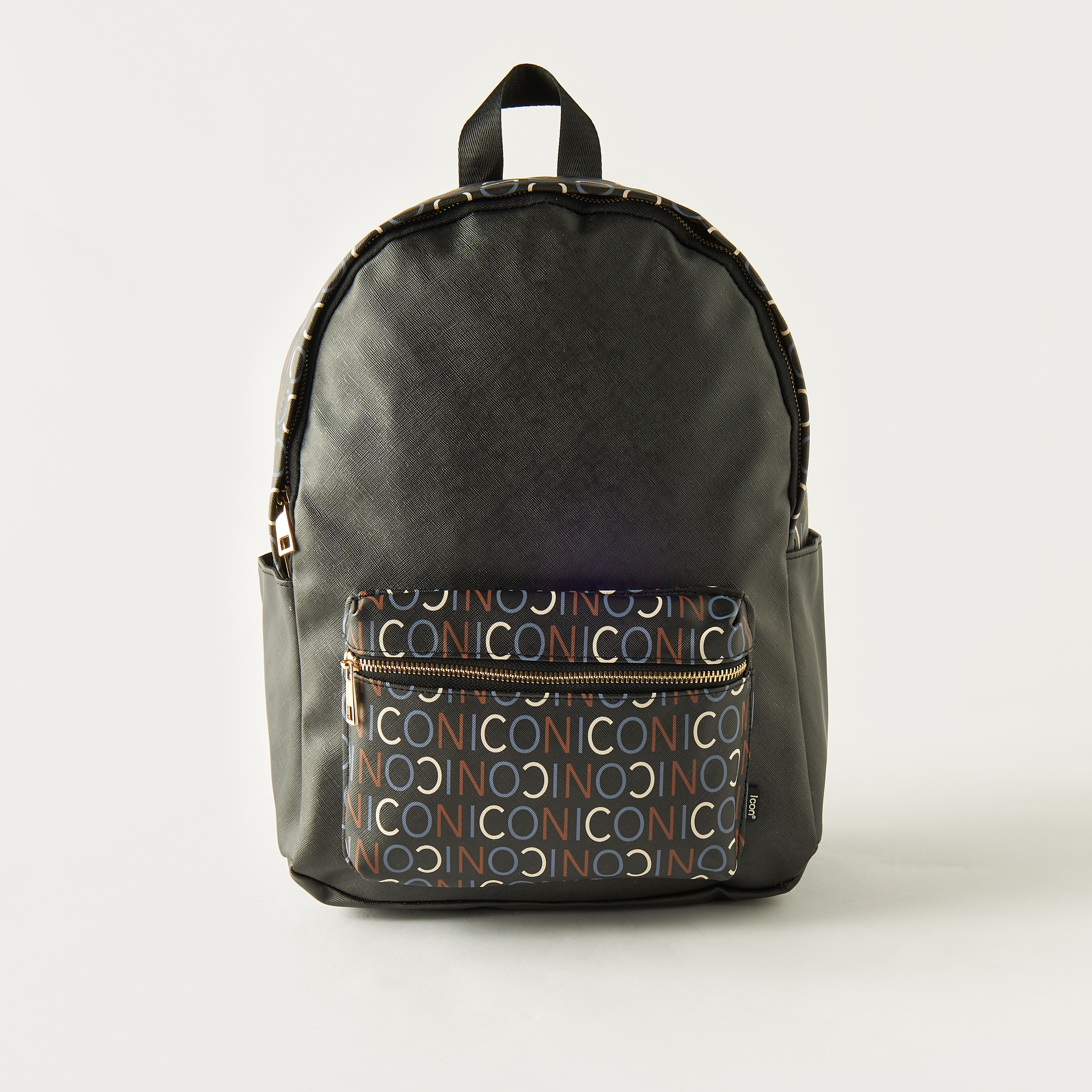 Typography Print Backpack with Adjustable Shoulder Straps - 28x40x15 cms-women-bagsandwallets-backpacks-image-2