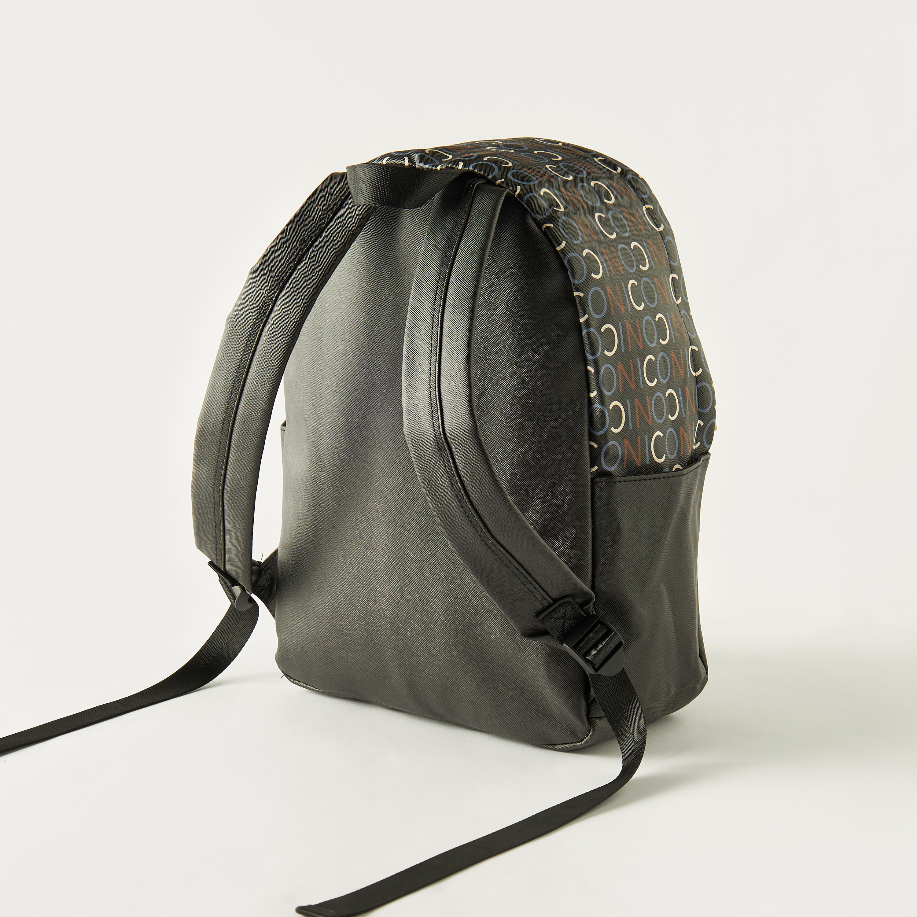 Typography Print Backpack with Adjustable Shoulder Straps - 28x40x15 cms-women-bagsandwallets-backpacks-image-5